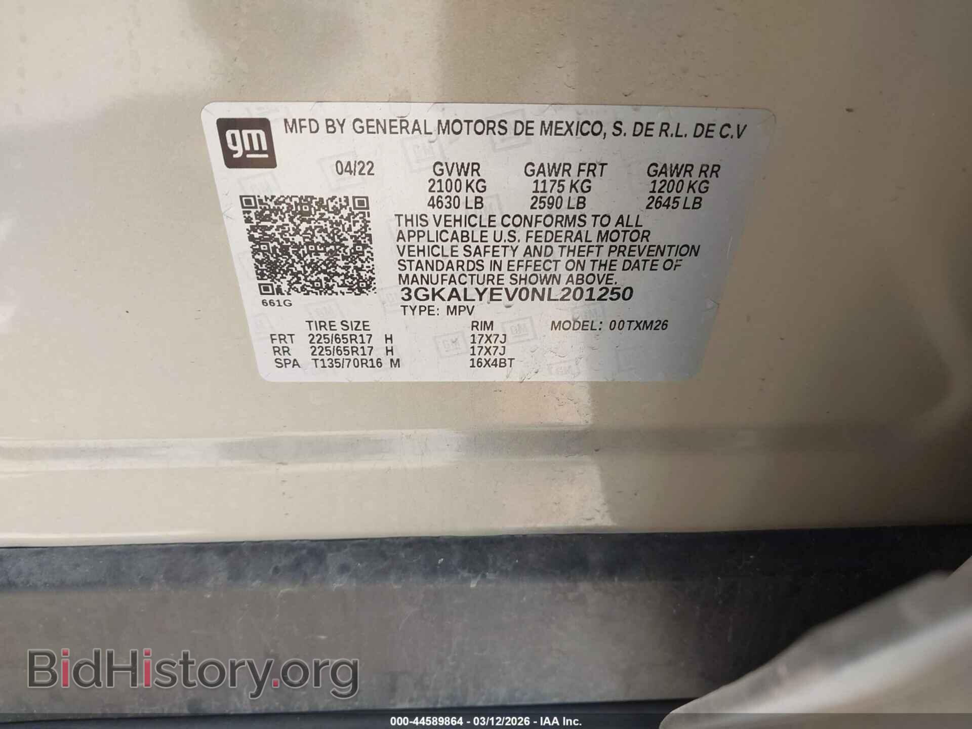 2022 GMC TERRAIN - VIN: 3GKALYEV0NL201250 - Photo 9