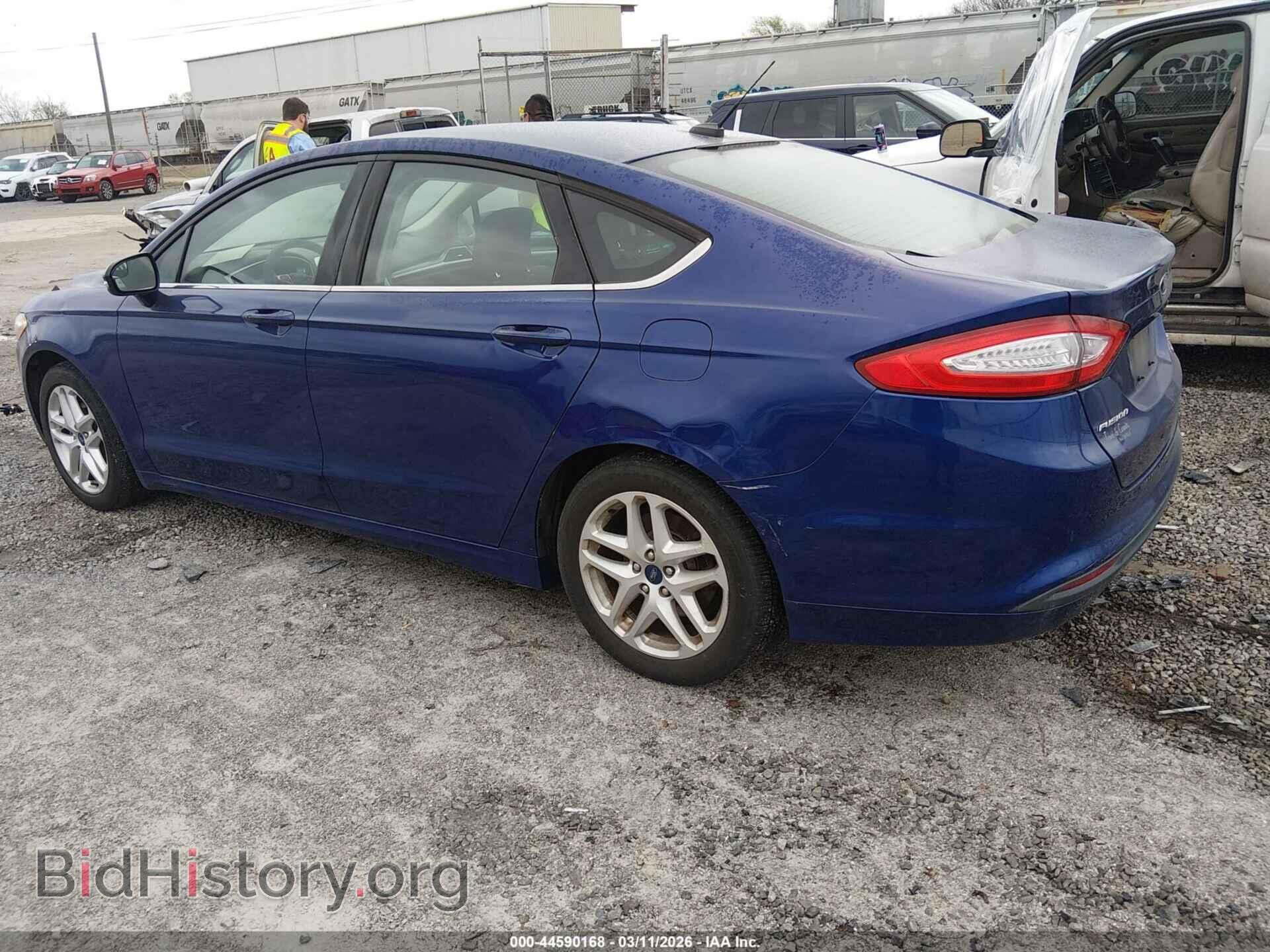 2014 FORD FUSION - VIN: 1FA6P0HD7E5355258 - Фото 3