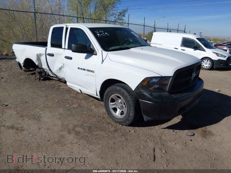 2012 RAM 1500 ST (VIN 1C6RD6FK2CS200126) — фото 1 из 15, IAAI, повреждение: правая задняя часть