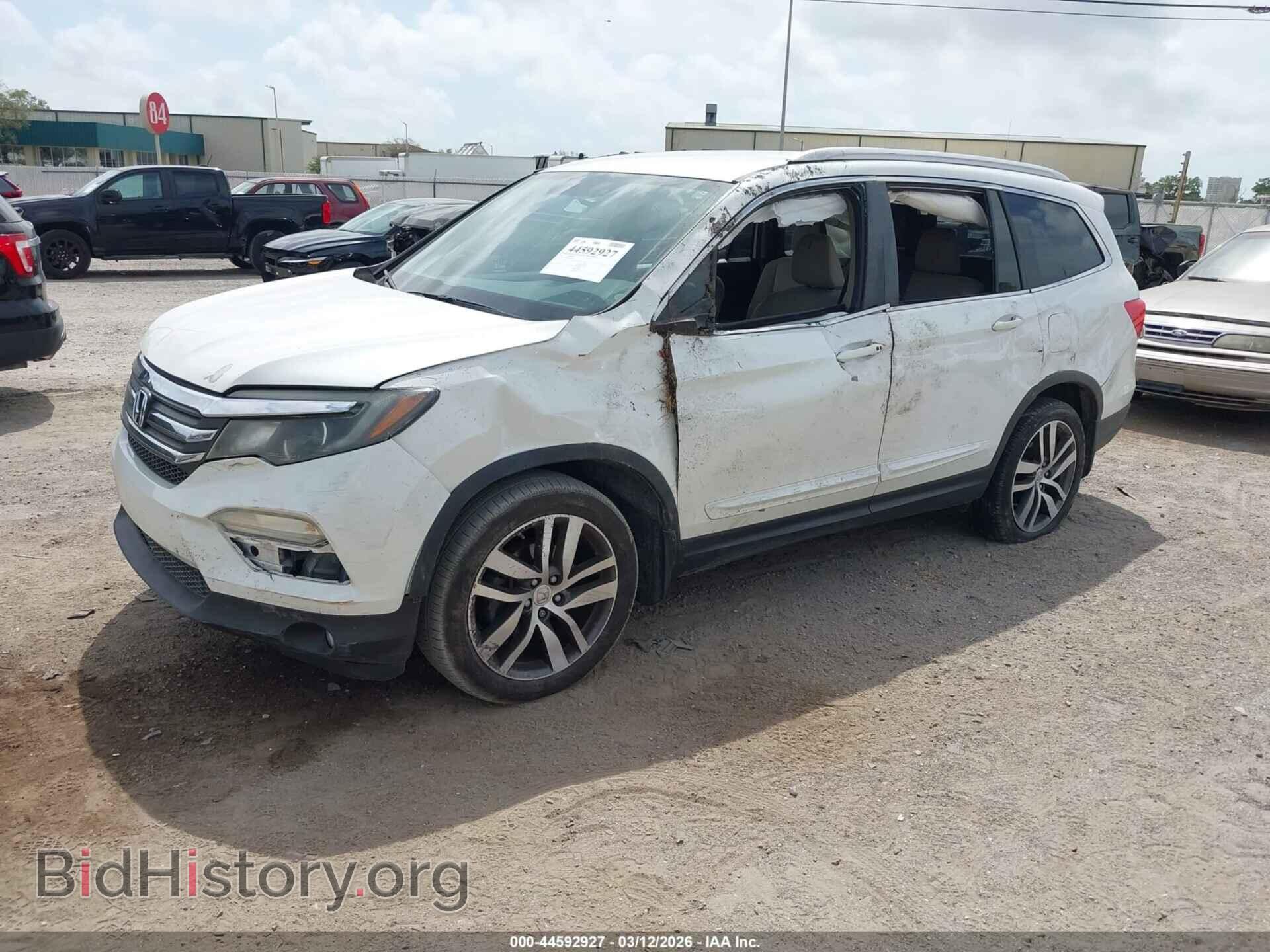 2016 HONDA PILOT - VIN: 5FNYF5H34GB001208 - Фото 2