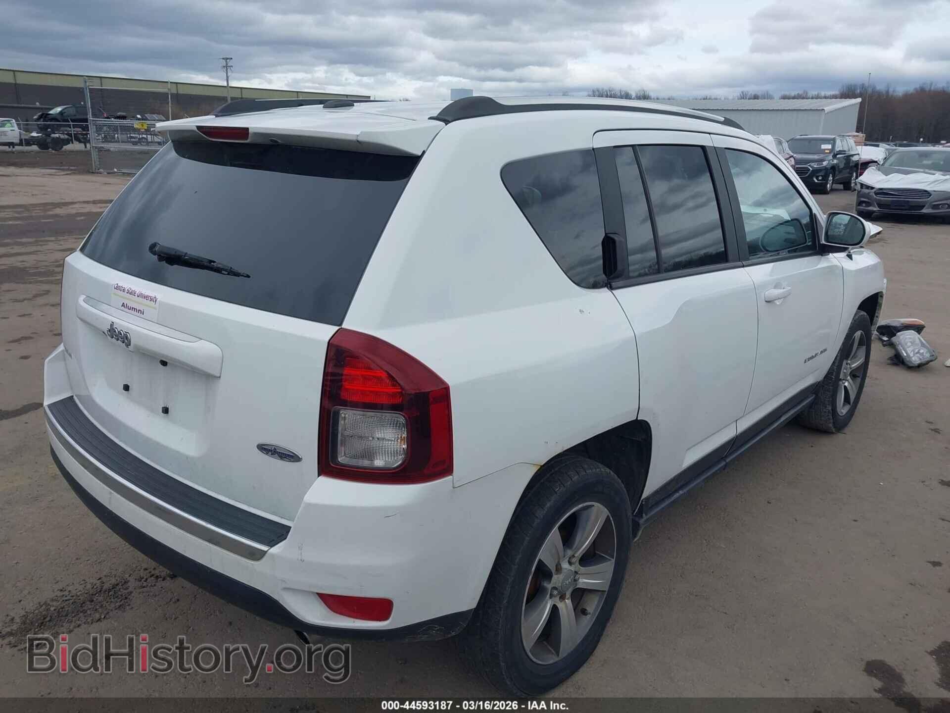 2017 JEEP COMPASS - VIN: 1C4NJCEB7HD186266 - Фото 4