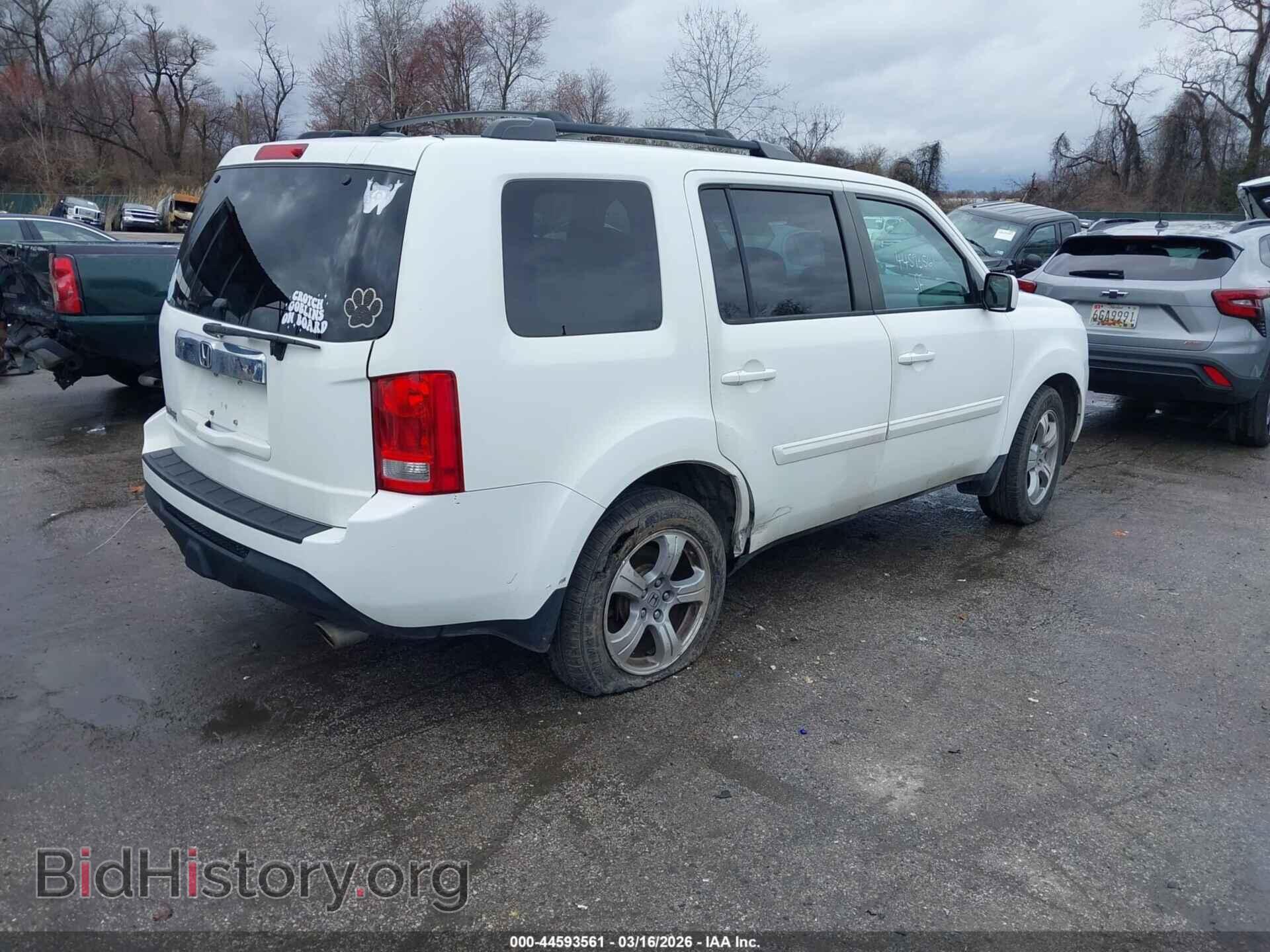 2013 HONDA PILOT - VIN: 5FNYF3H71DB026036 - Photo 4