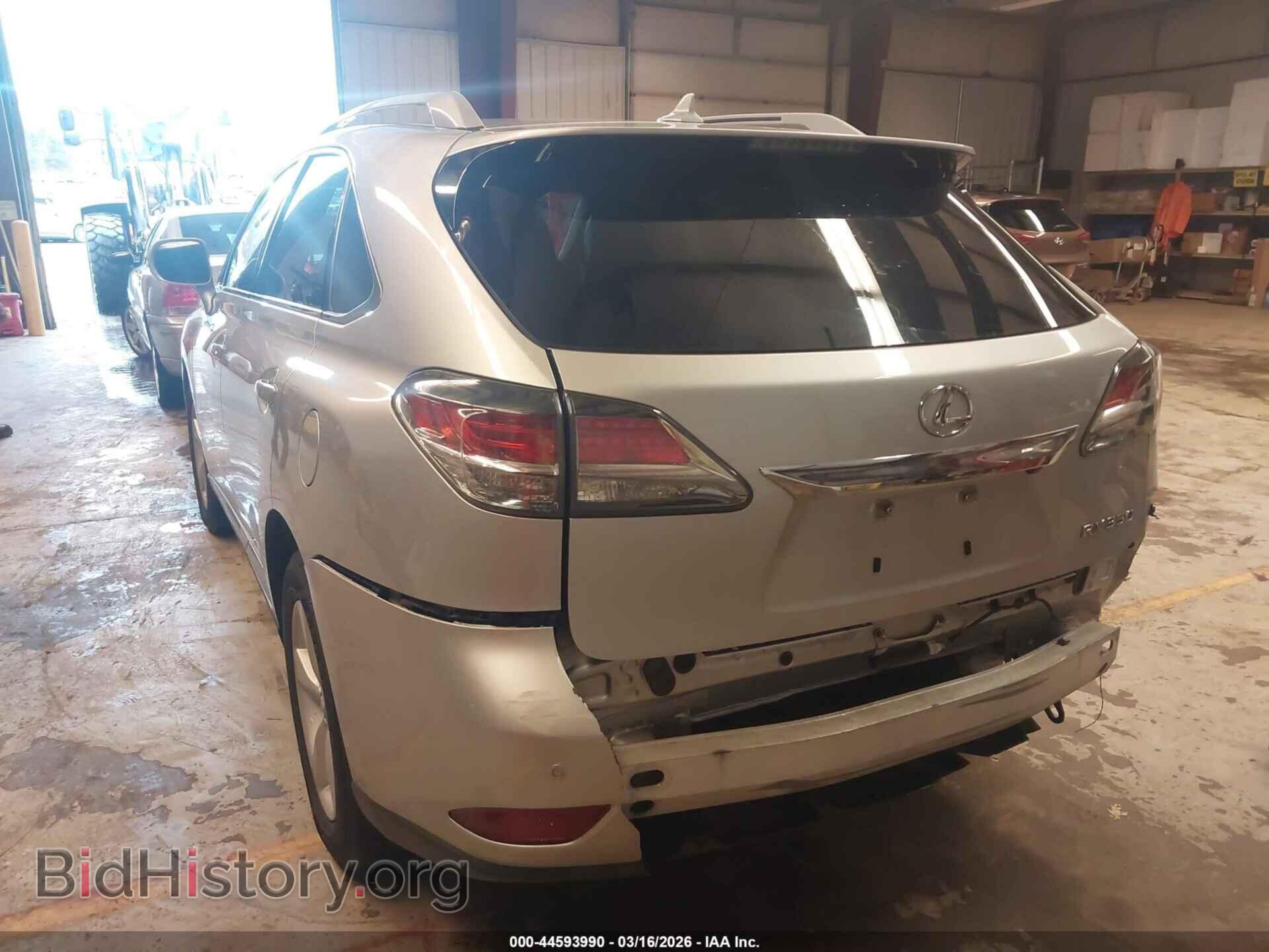 2013 LEXUS RX 350 - VIN: 2T2BK1BA4DC185143 - Фото 3