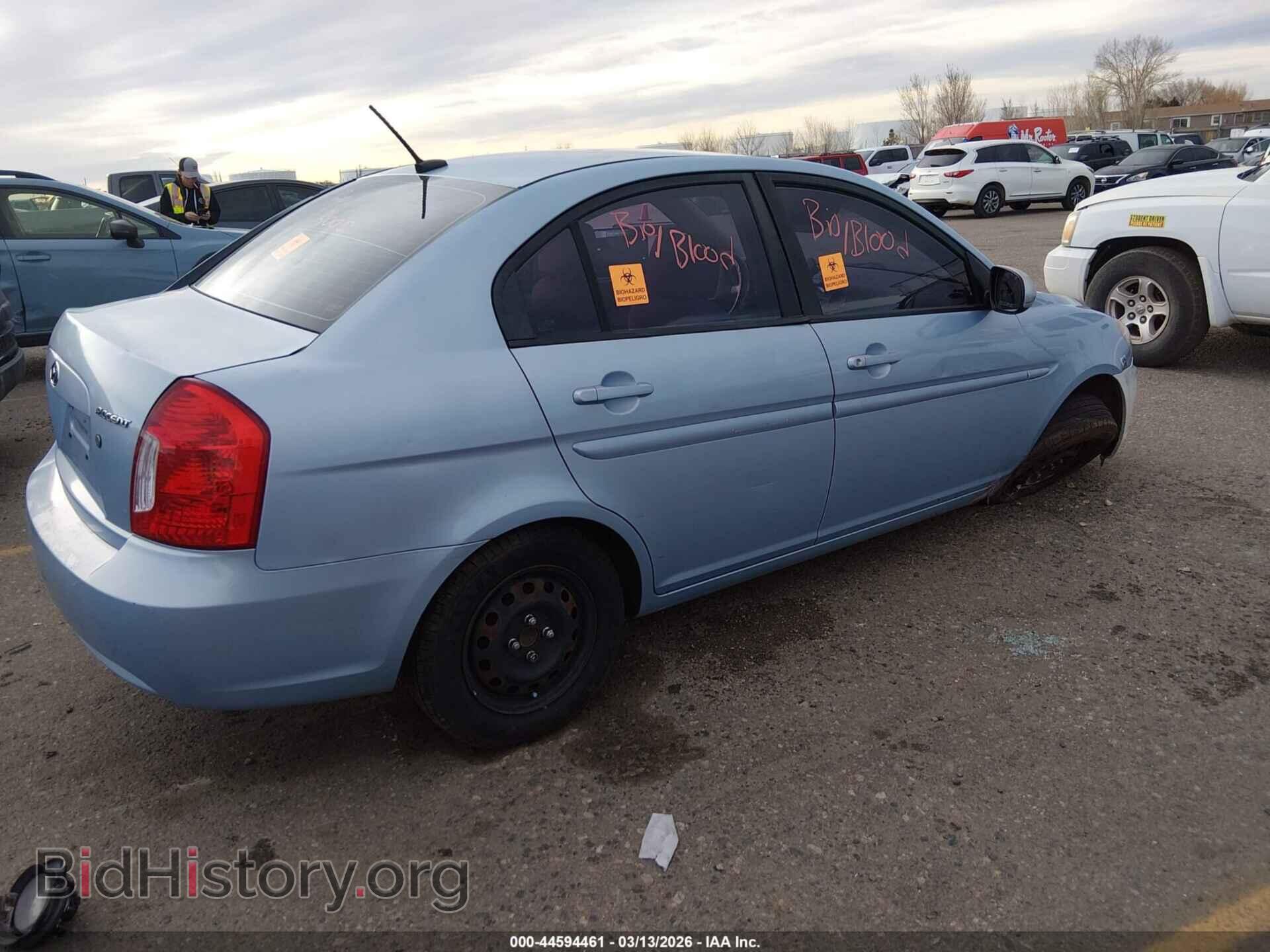 2011 HYUNDAI ACCENT - VIN: KMHCN4AC9BU615782 - Фото 4