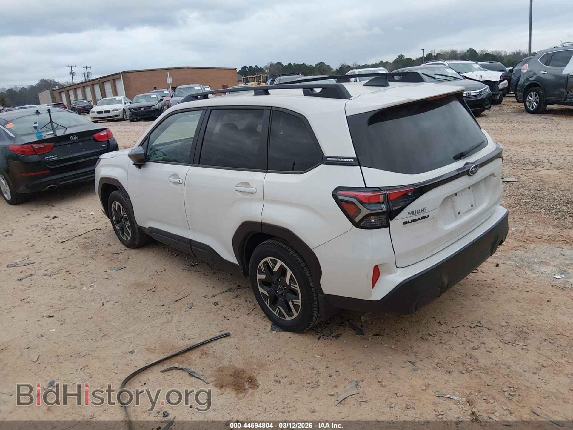 2025 SUBARU FORESTER - VIN: JF2SLDDC3SH498602 - Фото 3