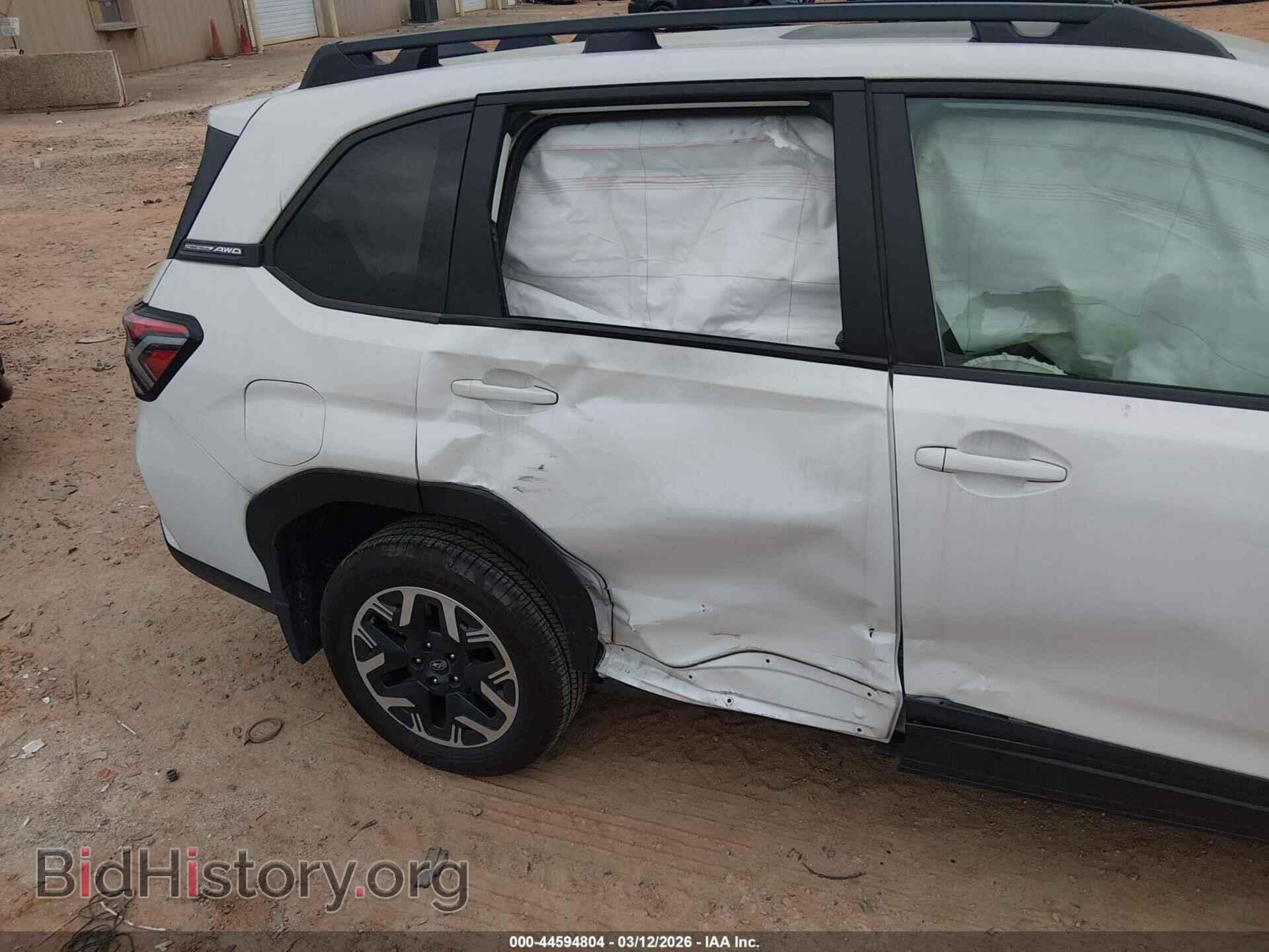 2025 SUBARU FORESTER - VIN: JF2SLDDC3SH498602 - Фото 6