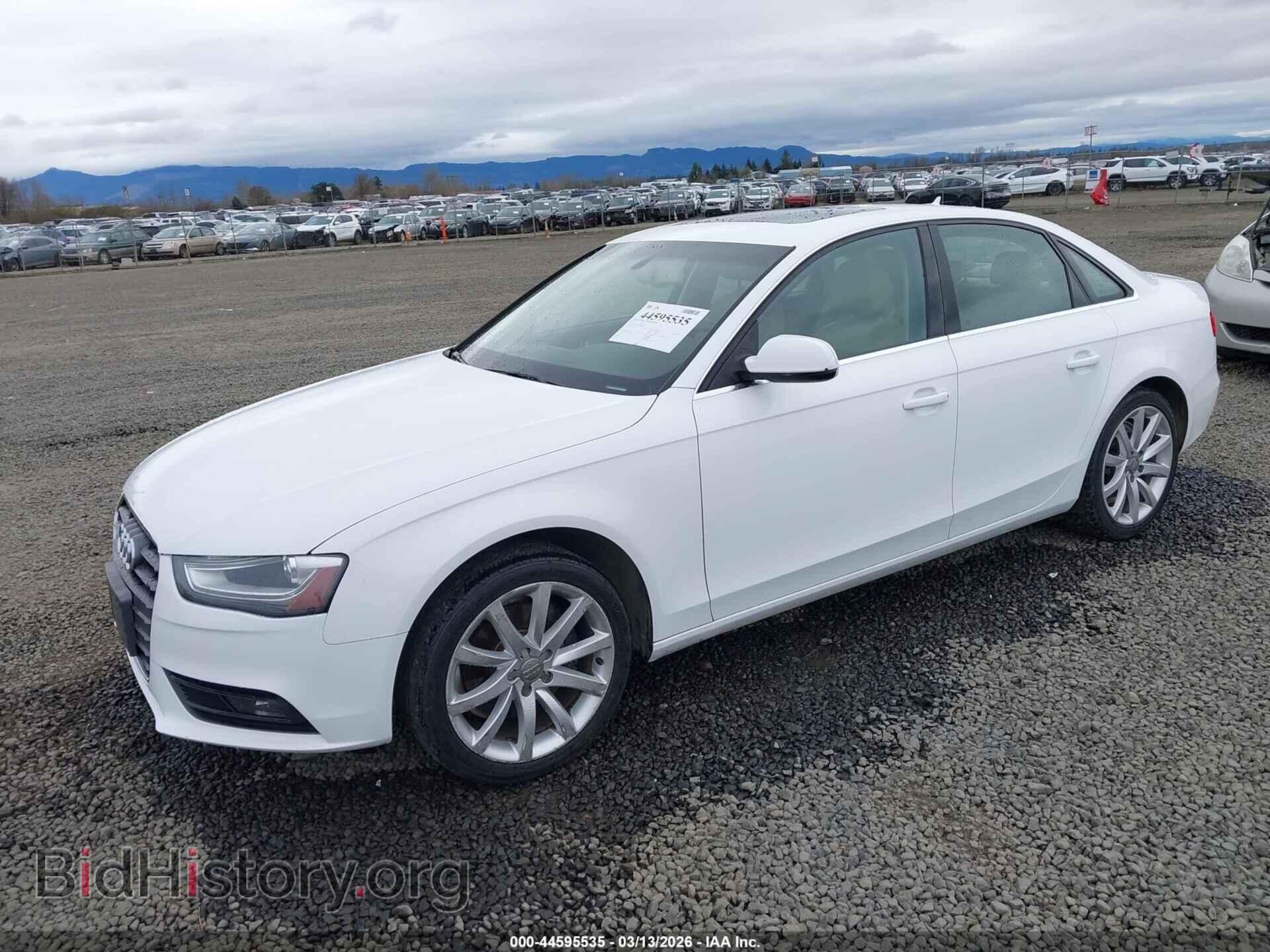 2013 AUDI A4 - VIN: WAUEFAFL7DN022319 - Фото 2