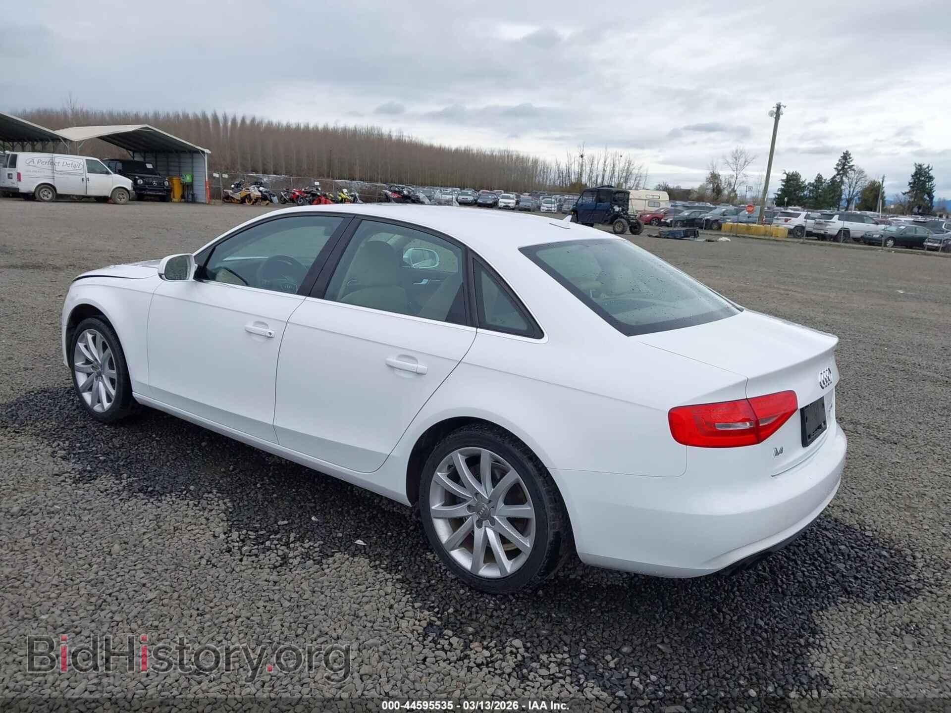 2013 AUDI A4 - VIN: WAUEFAFL7DN022319 - Фото 3