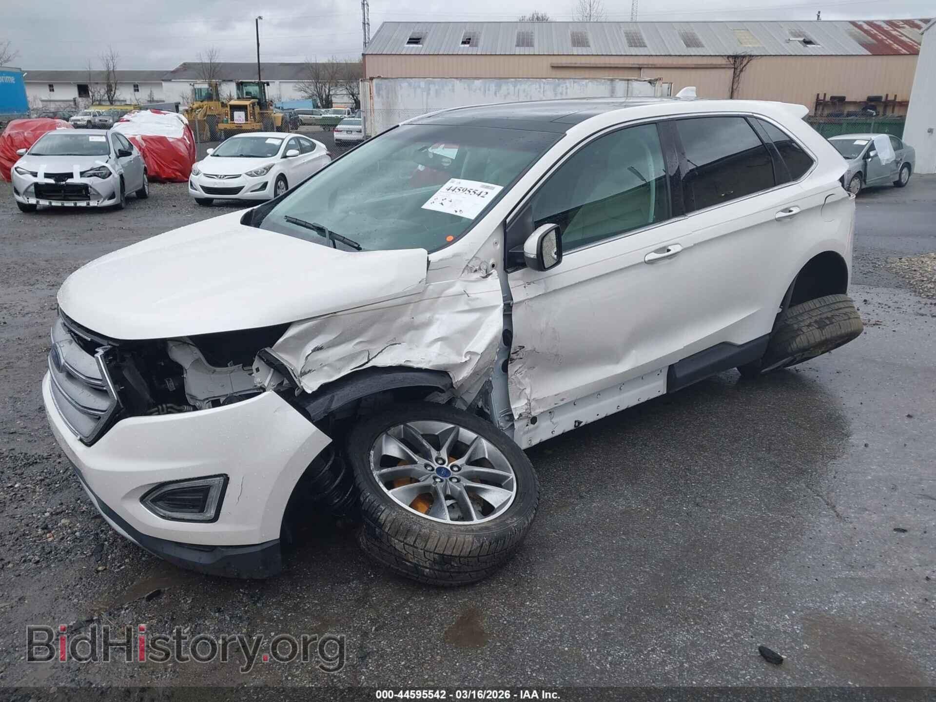2016 FORD EDGE - VIN: 2FMPK4K94GBB70149 - Фото 2