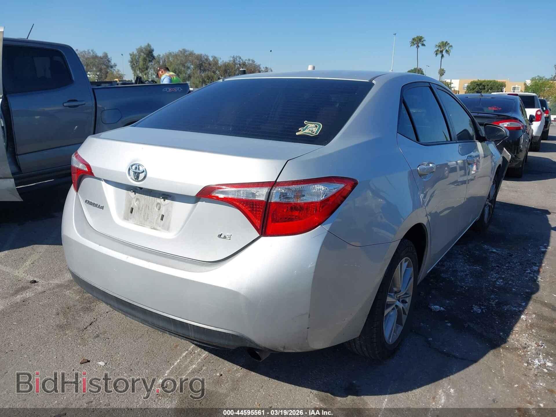 2015 TOYOTA COROLLA - VIN: 5YFBURHE4FP251670 - Фото 4