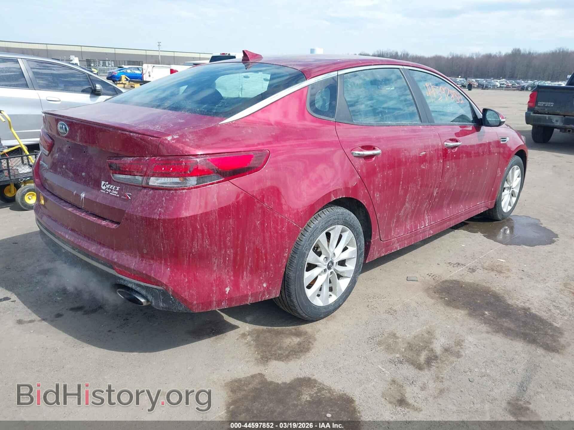 2018 KIA OPTIMA - VIN: 5XXGT4L37JG206483 - Фото 4