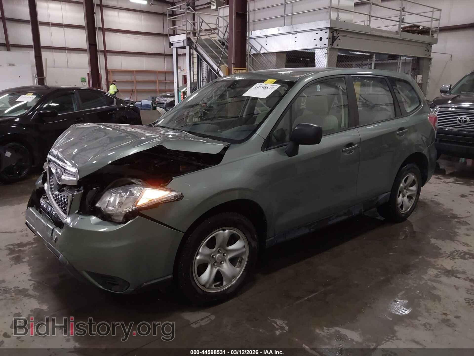 2015 SUBARU FORESTER - VIN: JF2SJAAC8FH474827 - Фото 2