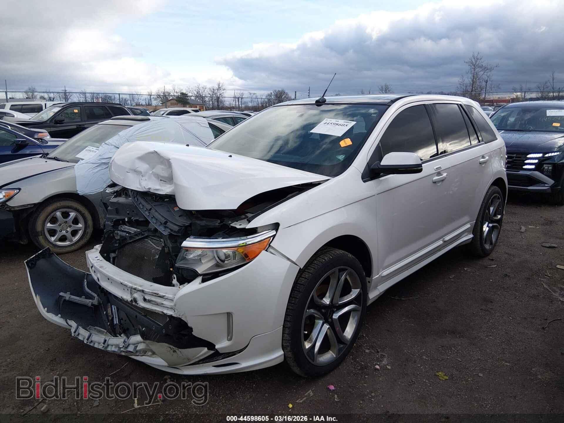 2013 FORD EDGE - VIN: 2FMDK3AKODBC16847 - Фото 2