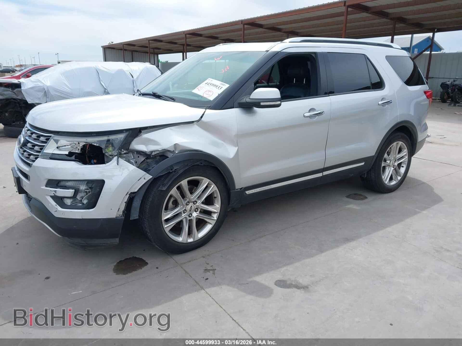 2016 FORD EXPLORER - VIN: 1FM5K7F85GGB05233 - Фото 2