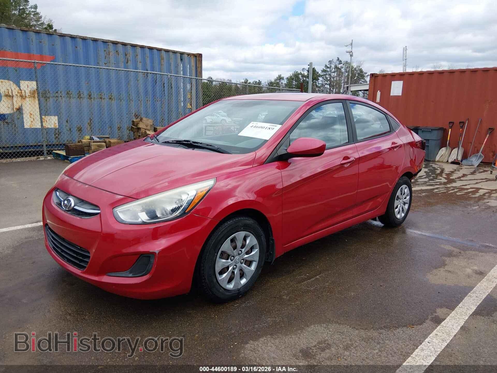 2016 HYUNDAI ACCENT - VIN: KMHCT4AE0GU095325 - Фото 2