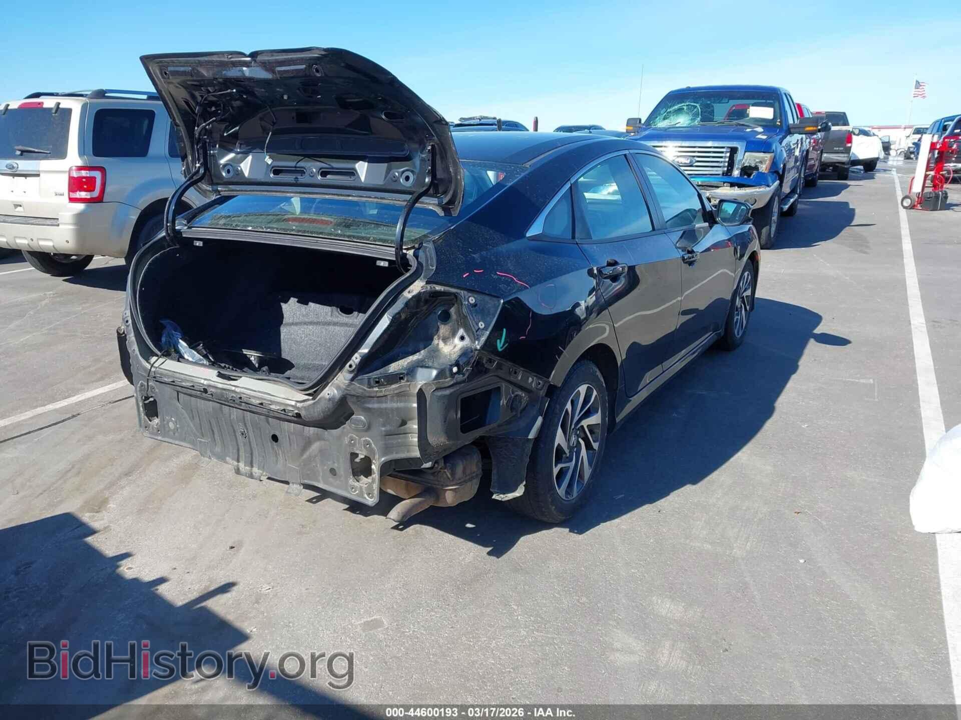 2017 HONDA CIVIC - VIN: 19XFC2F76HE230484 - Фото 4