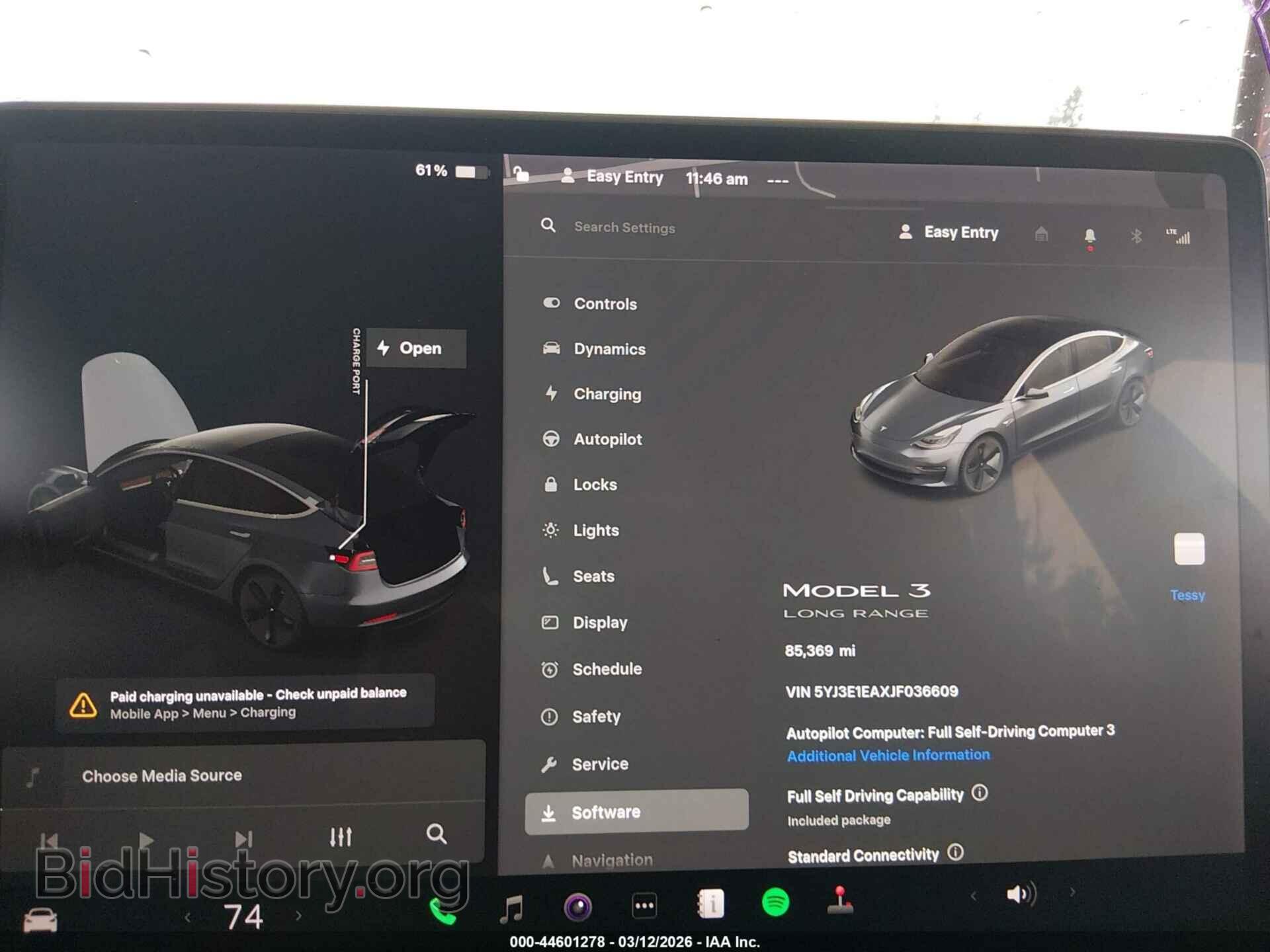 2018 TESLA MODEL 3 - VIN: 5YJ3E1EAXJF036609 - Photo 7