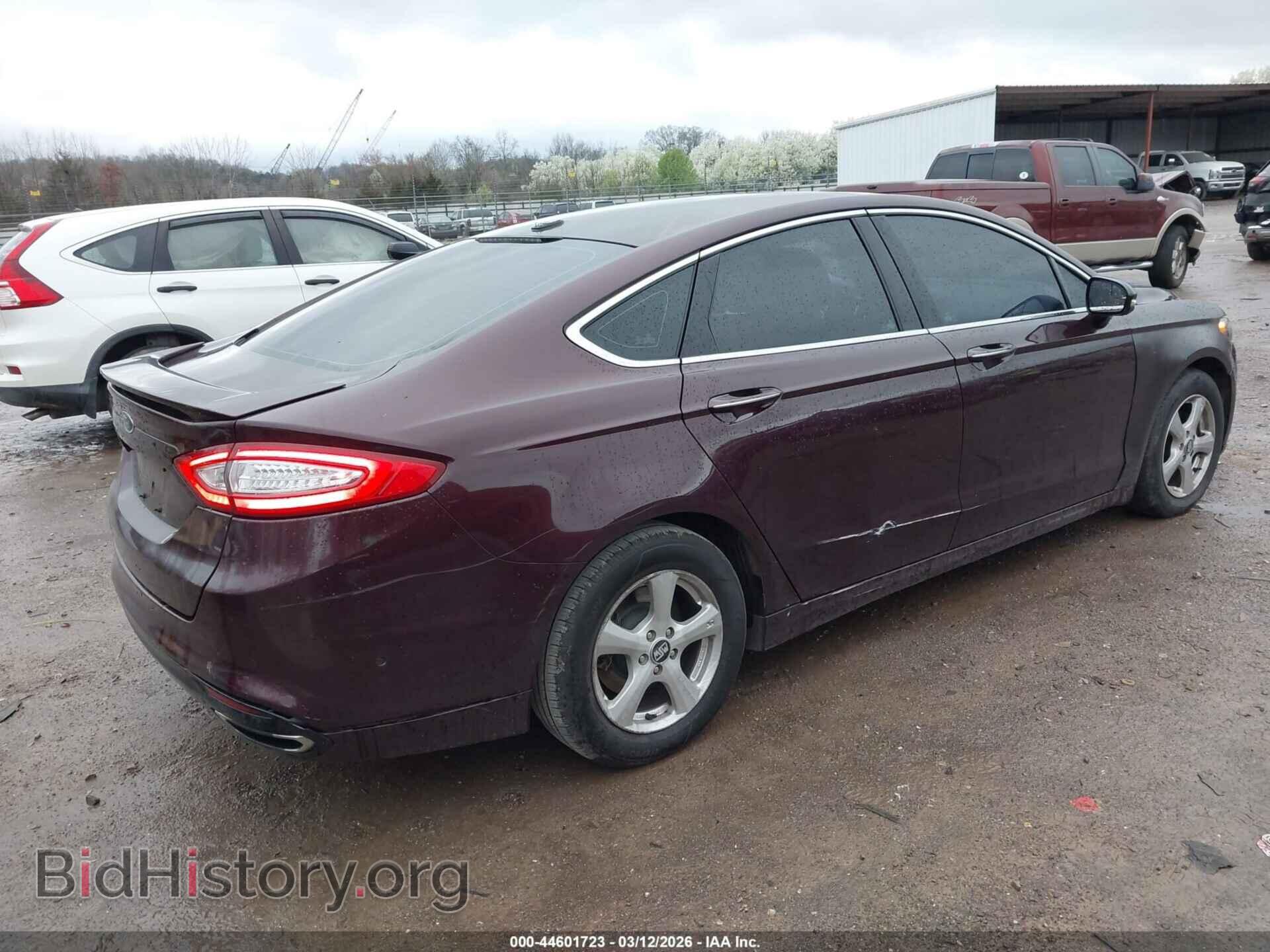 2013 FORD FUSION - VIN: 3FA6P0K97DR374330 - Фото 4