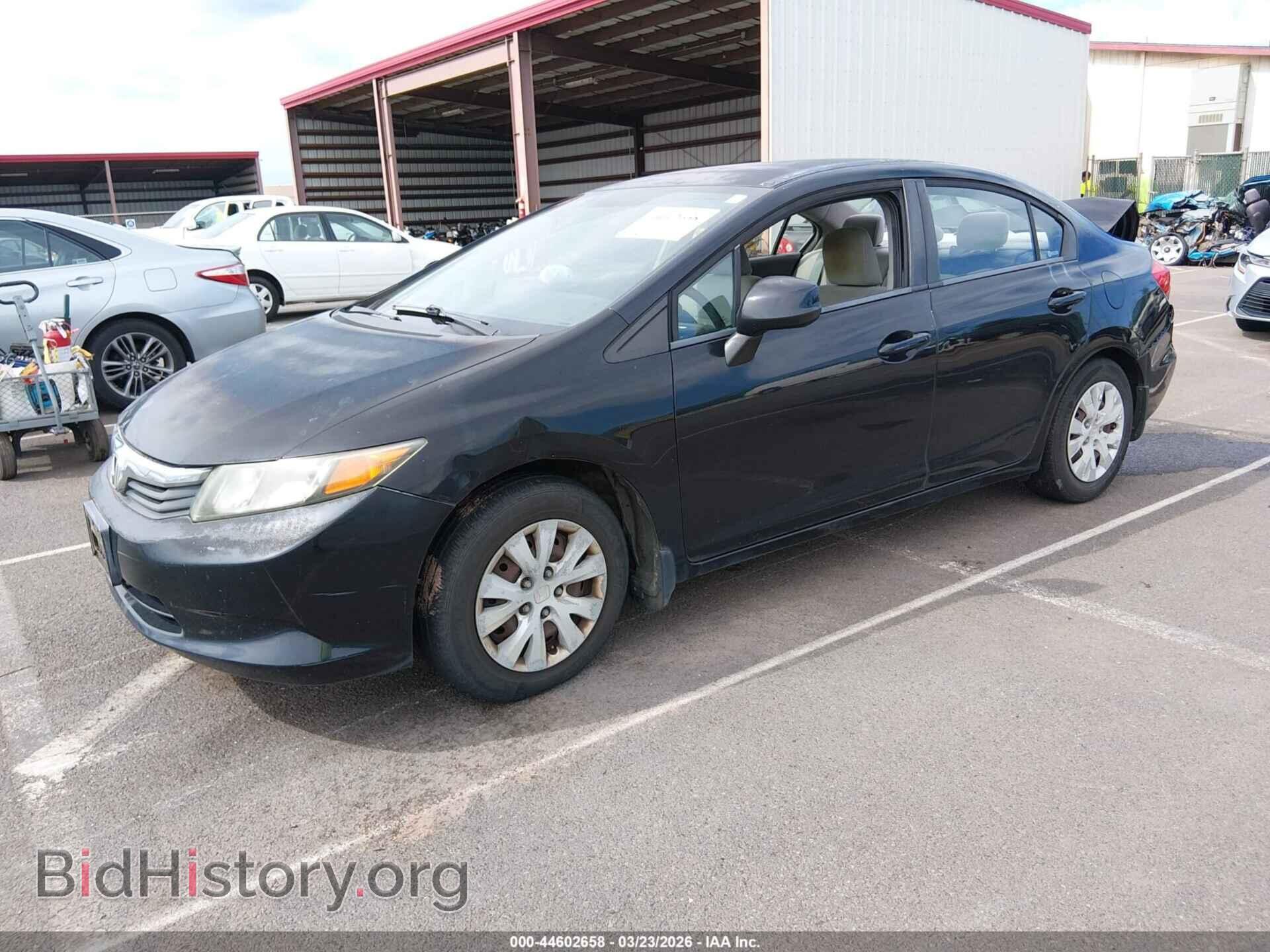 2012 HONDA CIVIC - VIN: 19XFB2F51CE043907 - Фото 2