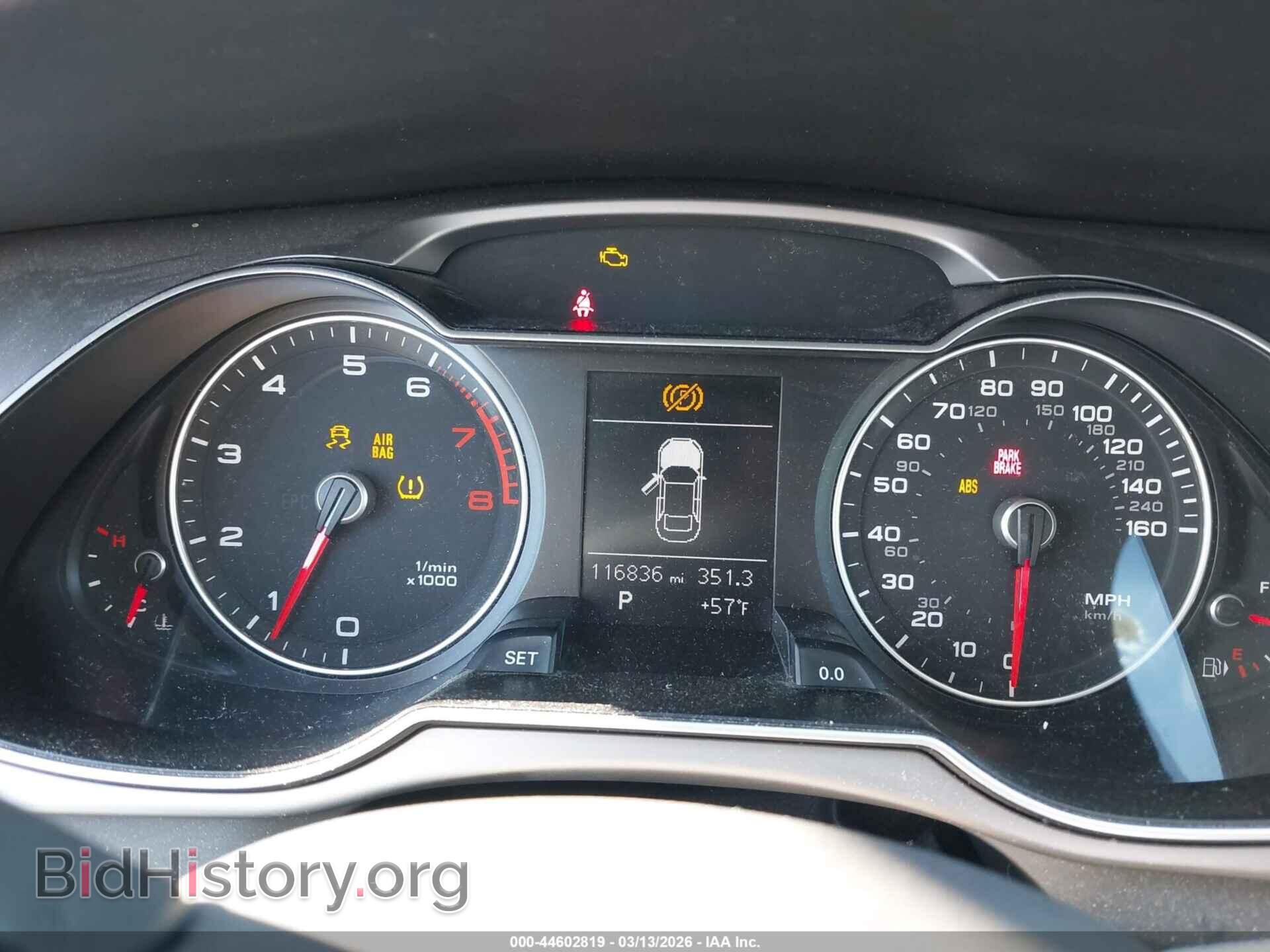 2013 AUDI A4 - VIN: WAUFFAFL9DN036372 - Фото 7