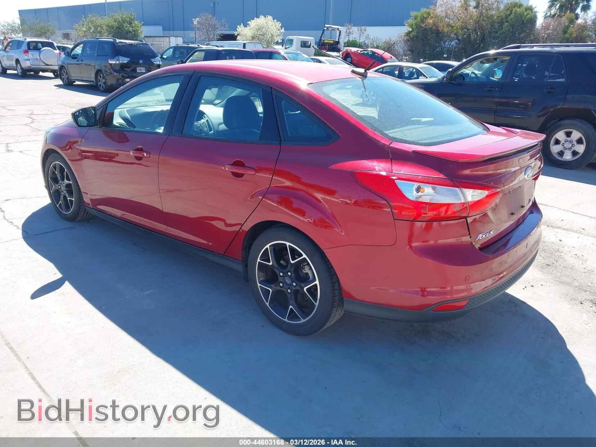2014 FORD FOCUS - VIN: 1FADP3F28EL341584 - Фото 3