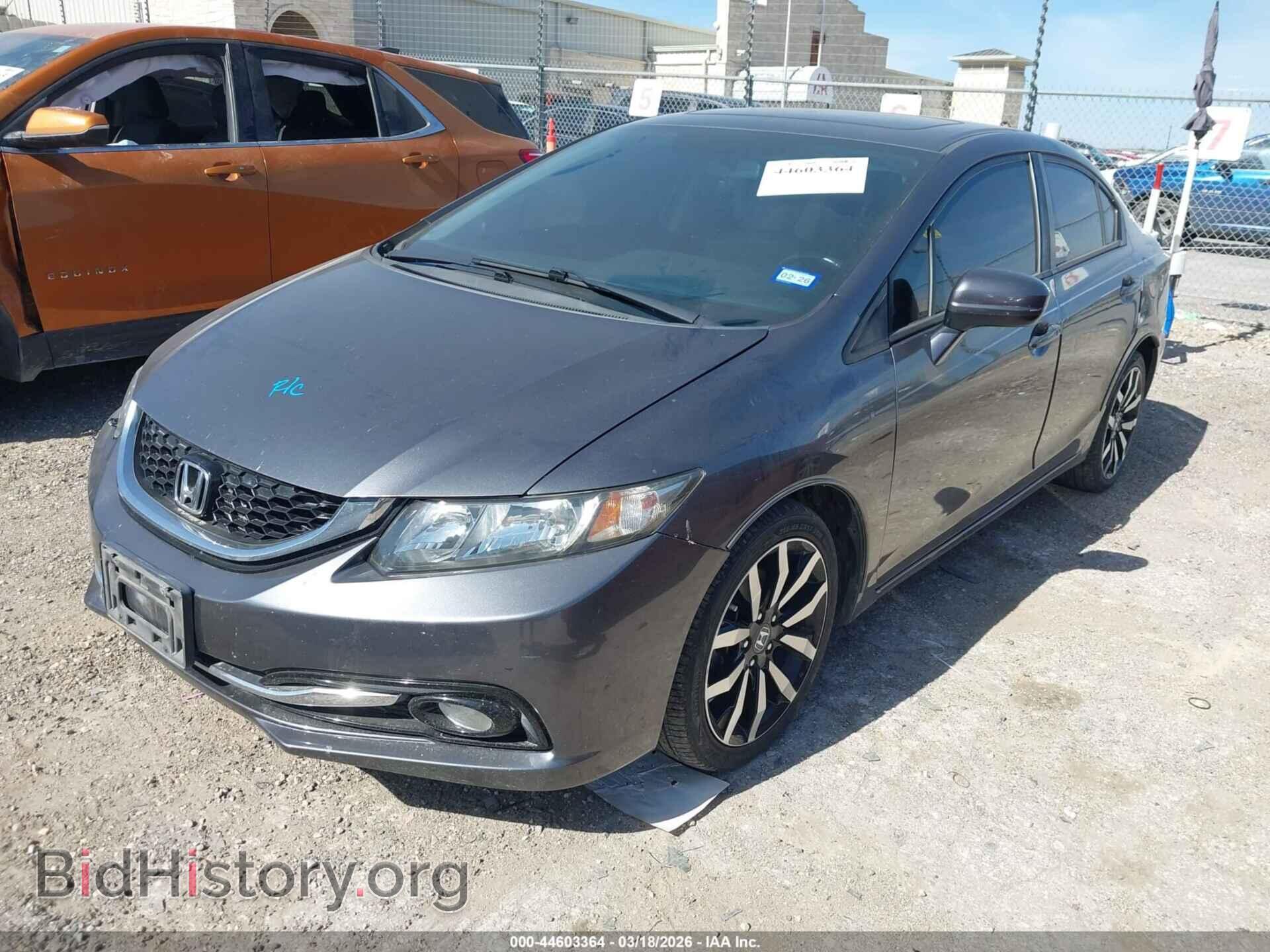 2015 HONDA CIVIC - VIN: 2HGFB2F91FH514256 - Фото 2