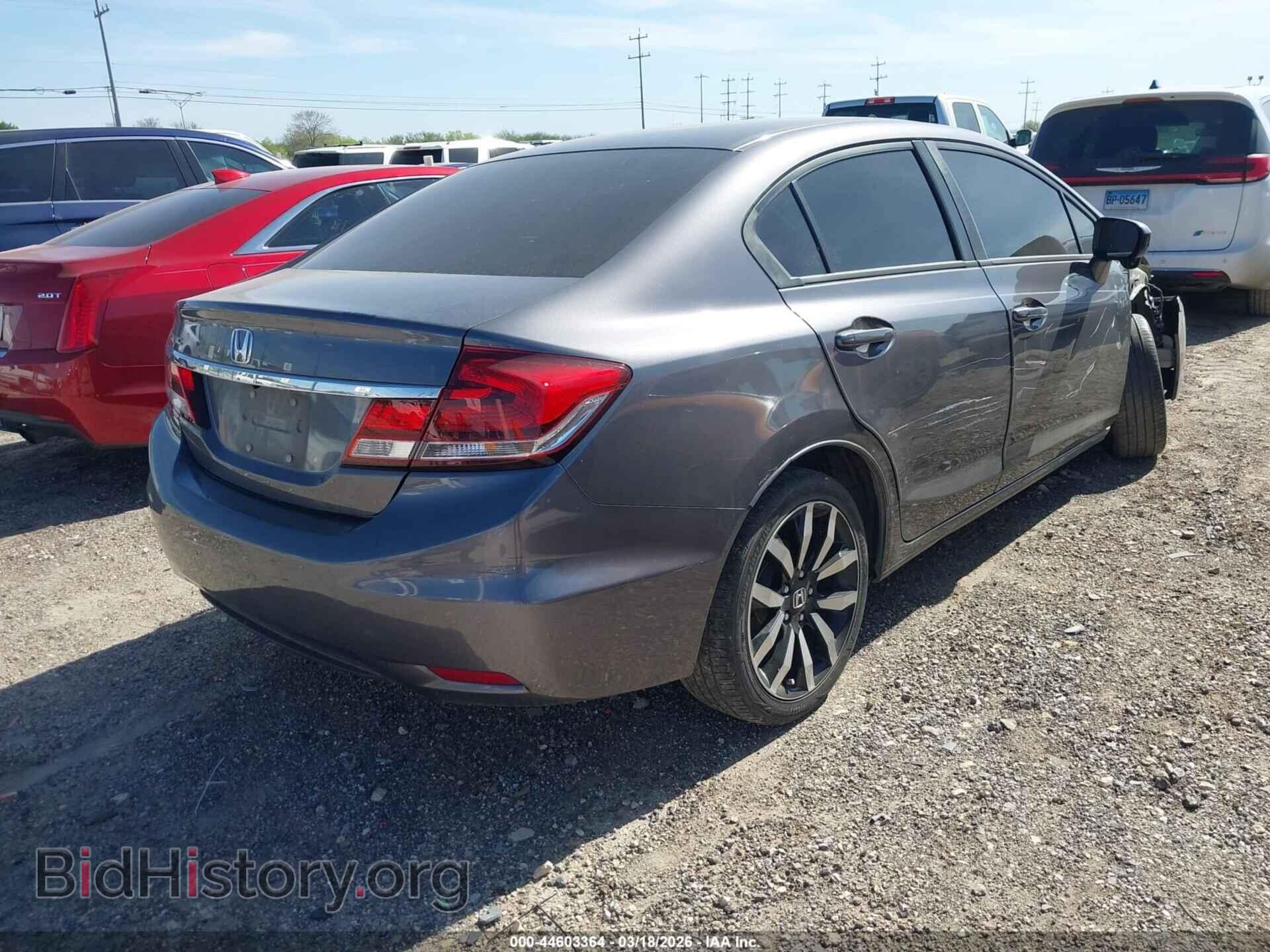 2015 HONDA CIVIC - VIN: 2HGFB2F91FH514256 - Фото 4