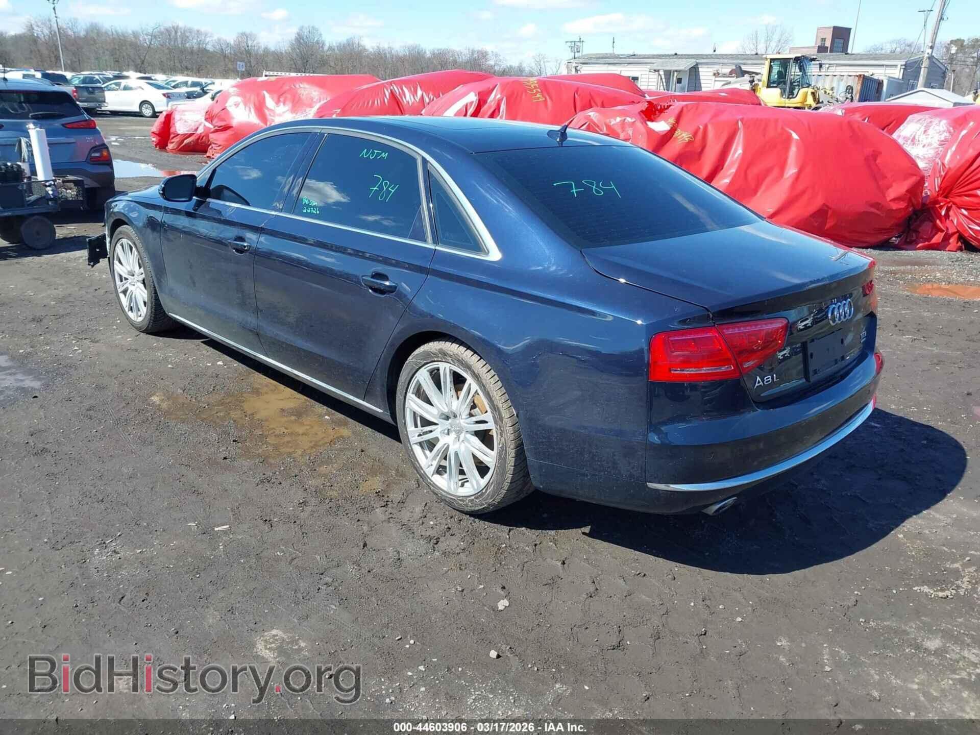 2014 AUDI A8 L - VIN: WAURMAFD4EN001039 - Фото 3