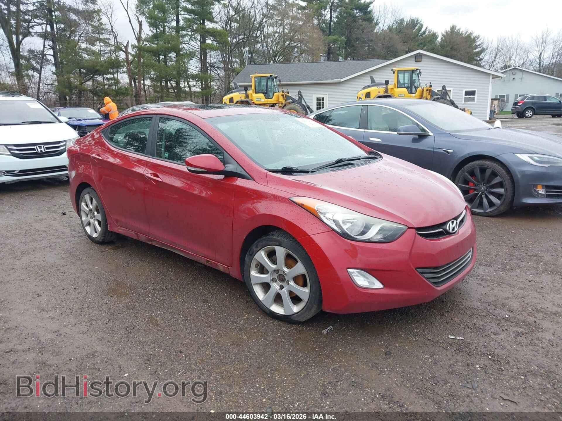Фотография KMHDH4AE0CU327633 - HYUNDAI ELANTRA 2012