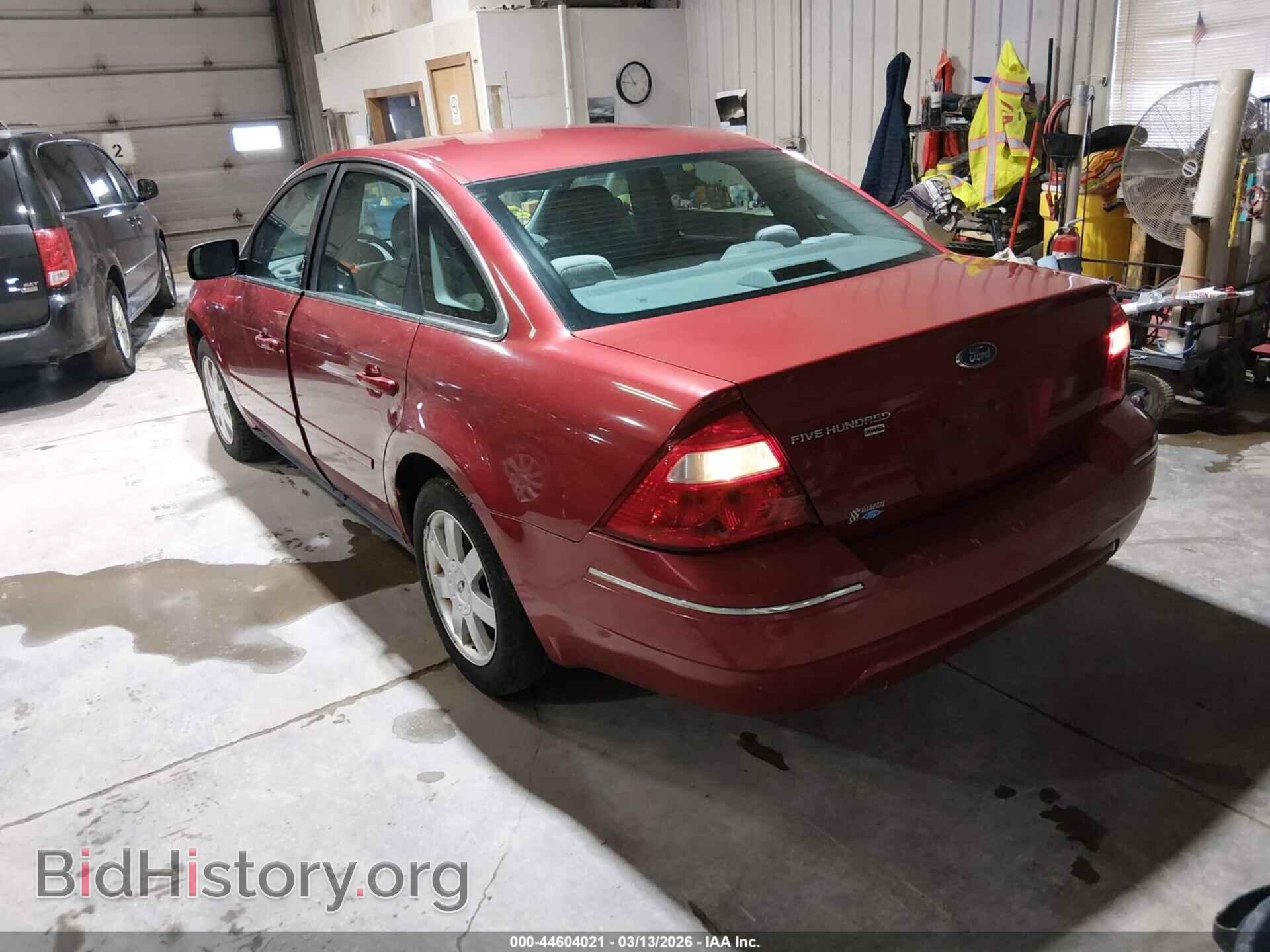 2005 FORD FIVE HUNDRED - VIN: 1FAFP26105G184569 - Фото 3