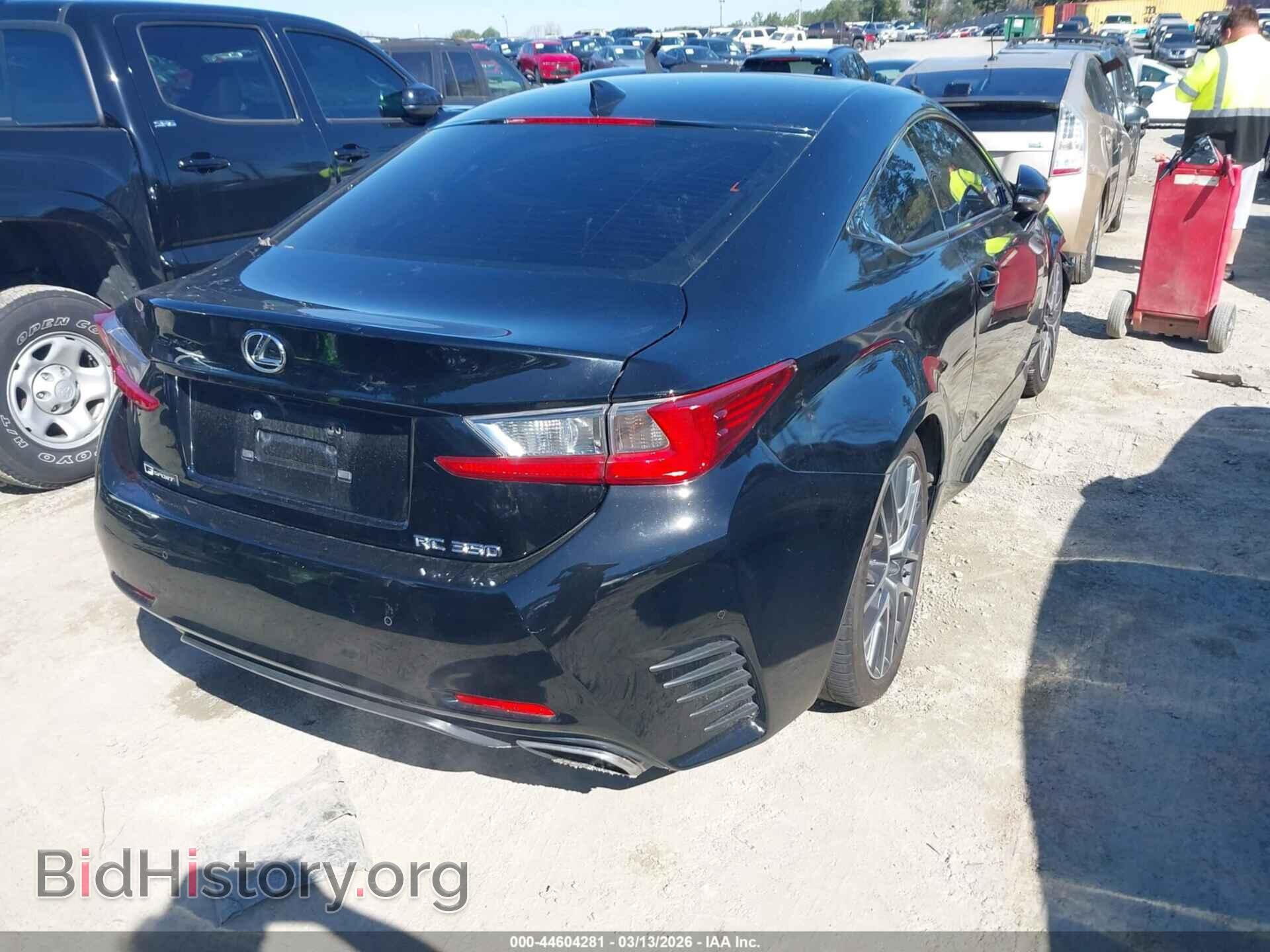 2015 LEXUS RC 350 - VIN: JTHHE5BC5F5005729 - Фото 4