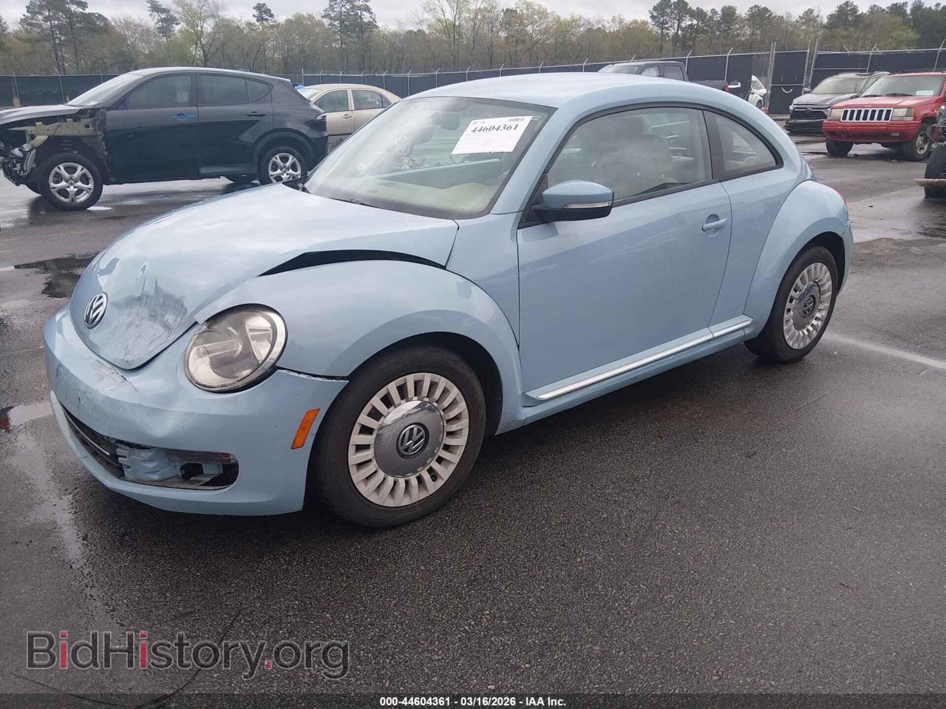 2014 VOLKSWAGEN BEETLE - VIN: 3VWJ07AT7EM655361 - Фото 2