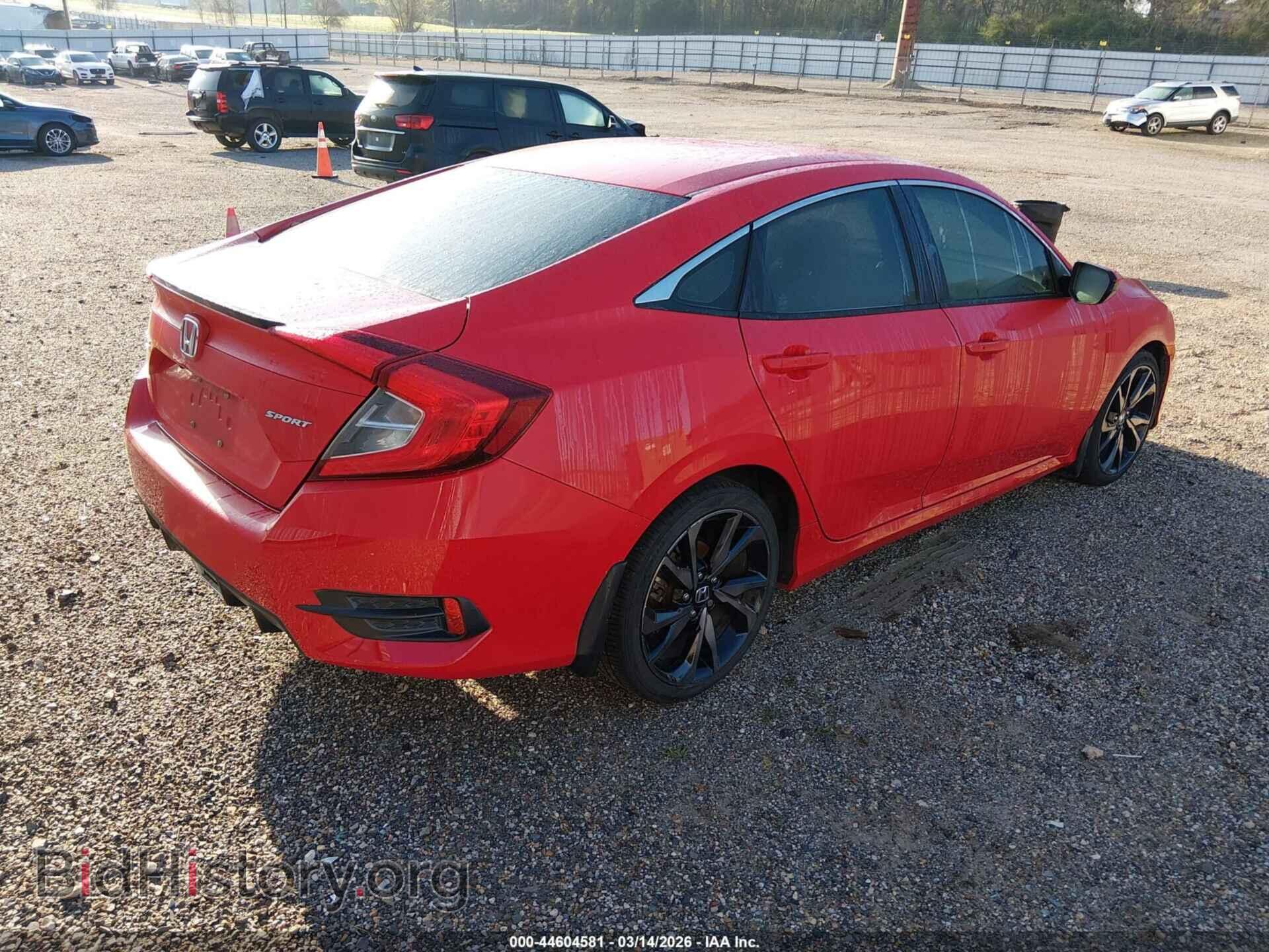 2019 HONDA CIVIC - VIN: 2HGFC2F85KH524237 - Фото 4