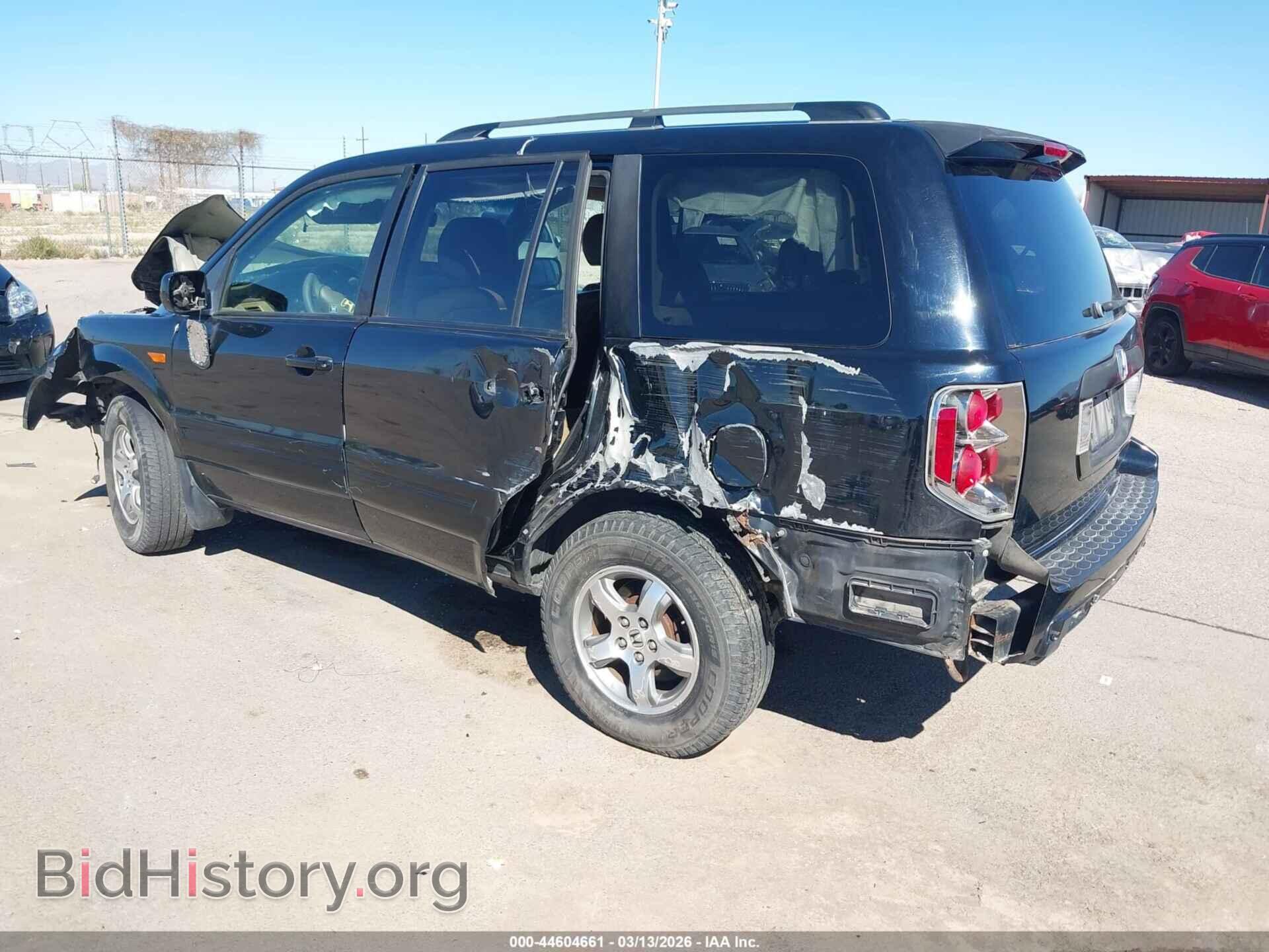 2006 HONDA PILOT - VIN: 2HKYF18516H555347 - Фото 3