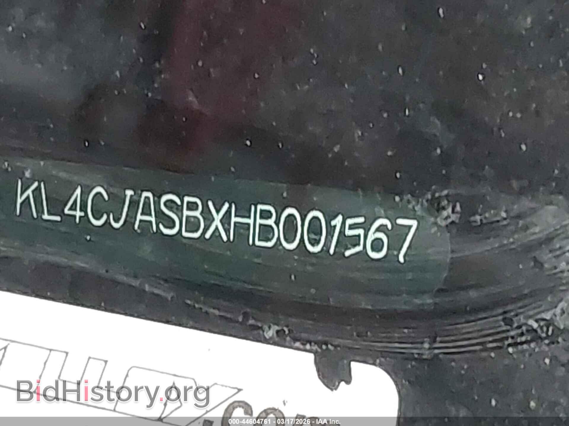 2017 BUICK ENCORE - VIN: KL4CJASBXHB001567 - Фото 9