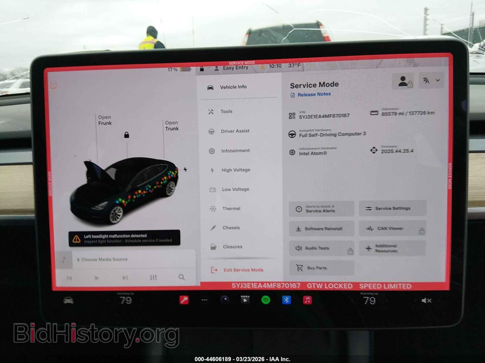 2021 TESLA MODEL 3 - VIN: 5YJ3E1EA4MF870167 - Фото 18