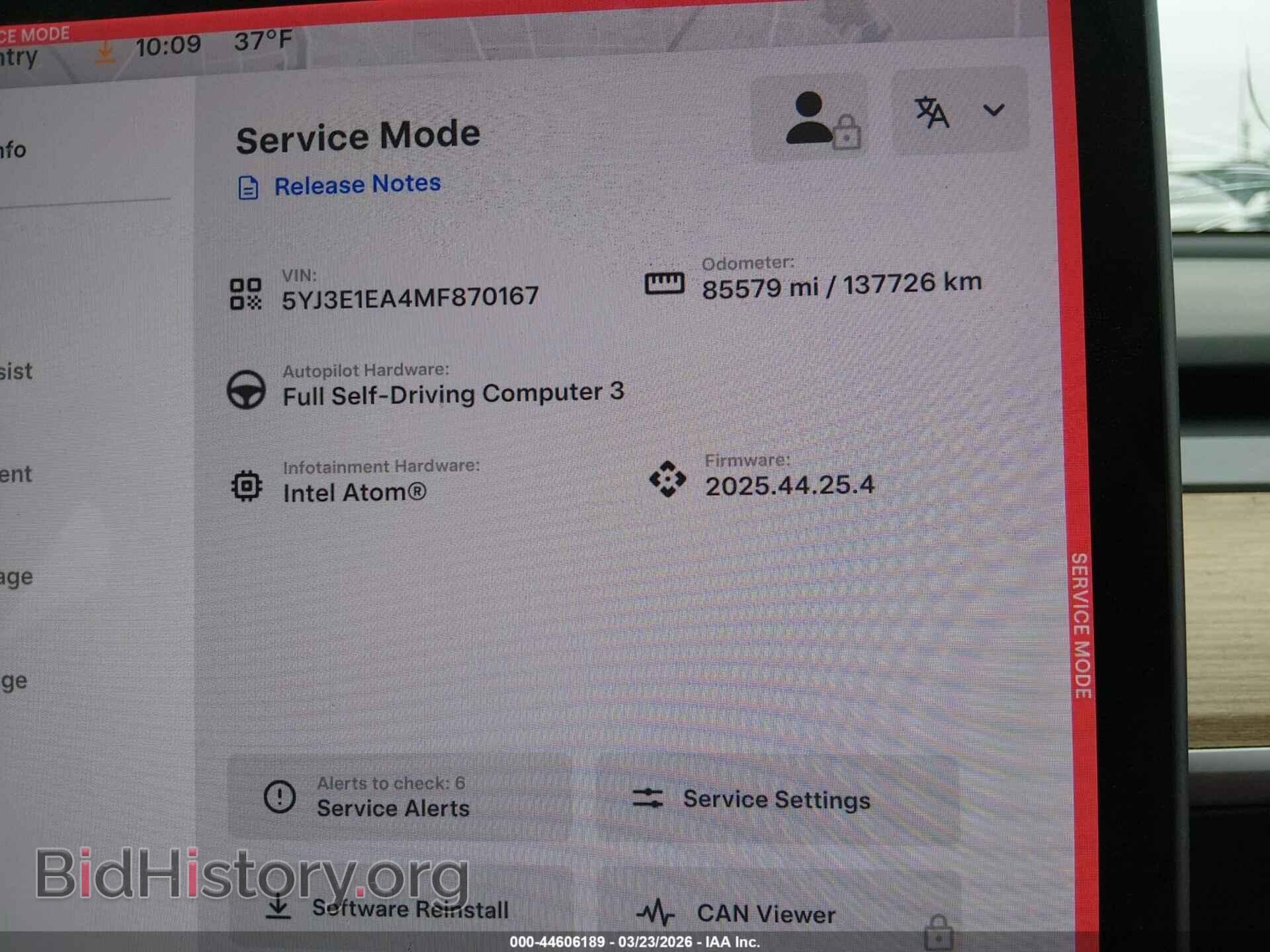 2021 TESLA MODEL 3 - VIN: 5YJ3E1EA4MF870167 - Фото 7