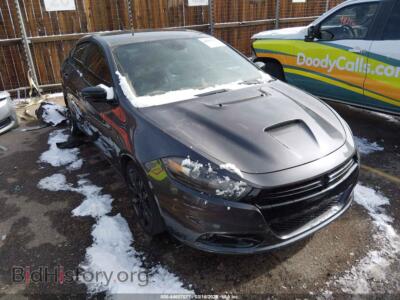 2016 Dodge DART GT, серый — VIN 1C3CDFEB4GD728992, IAAI