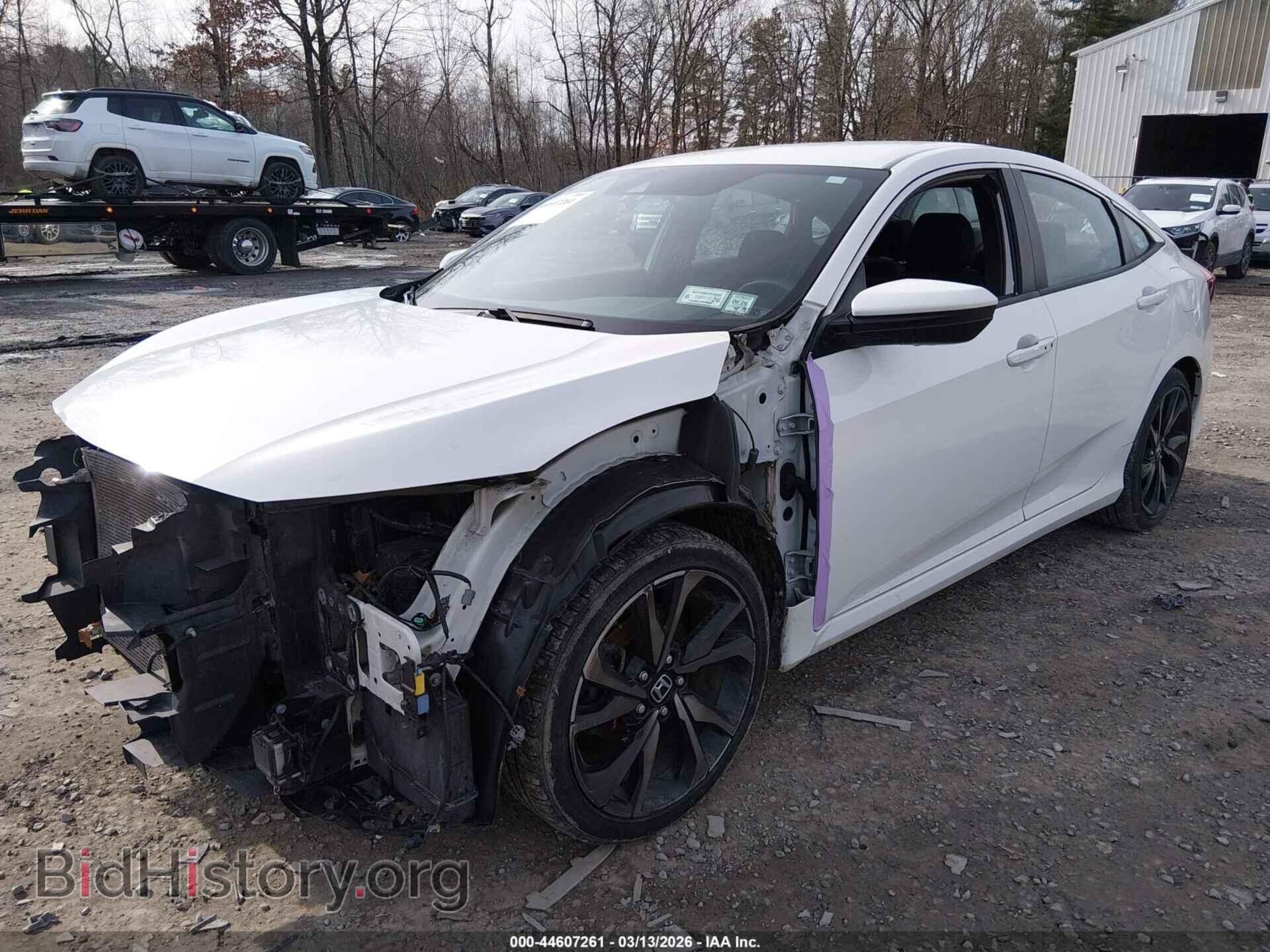 2019 HONDA CIVIC - VIN: 2HGFC2F87KH521856 - Фото 2