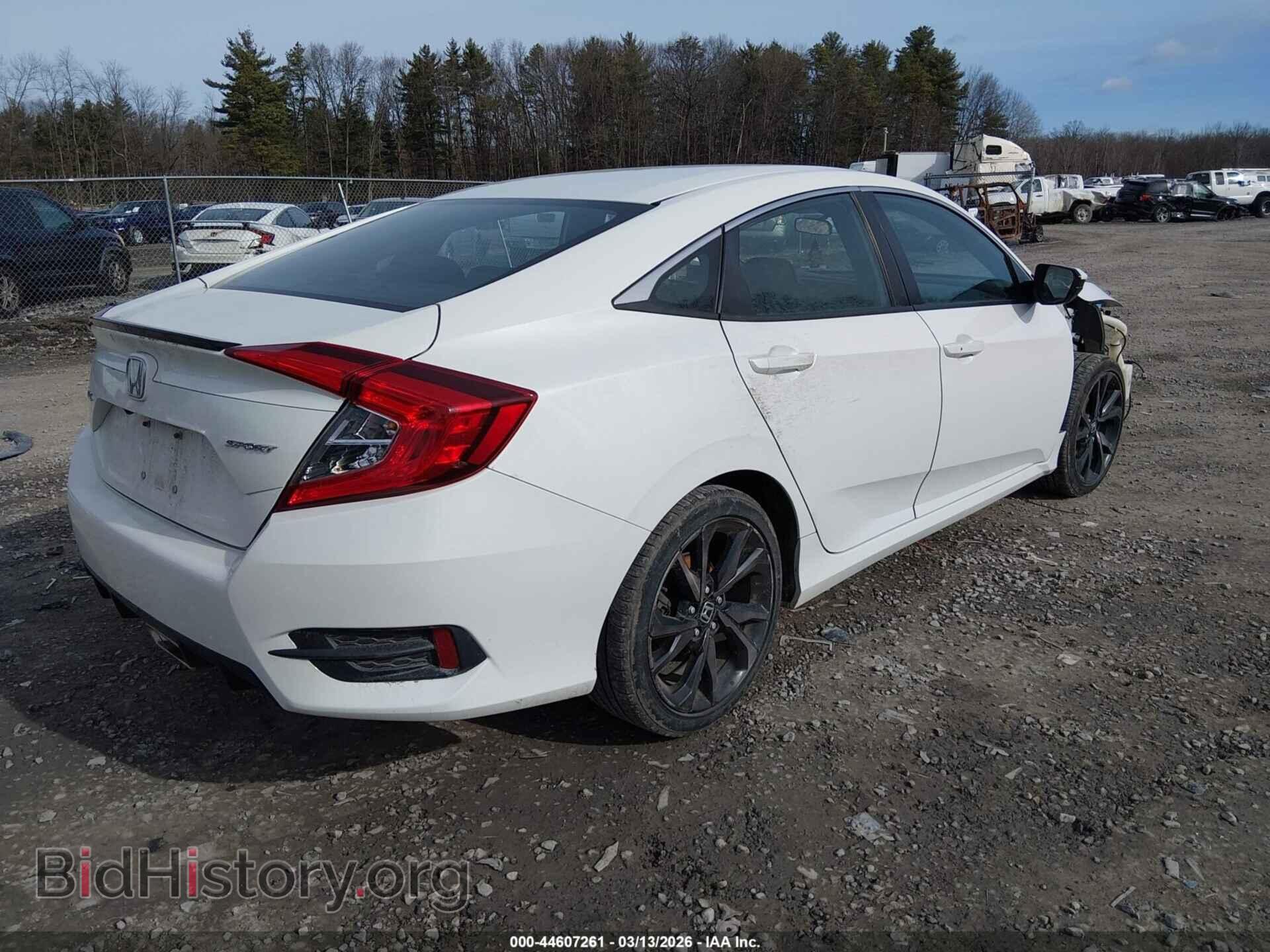 2019 HONDA CIVIC - VIN: 2HGFC2F87KH521856 - Фото 4