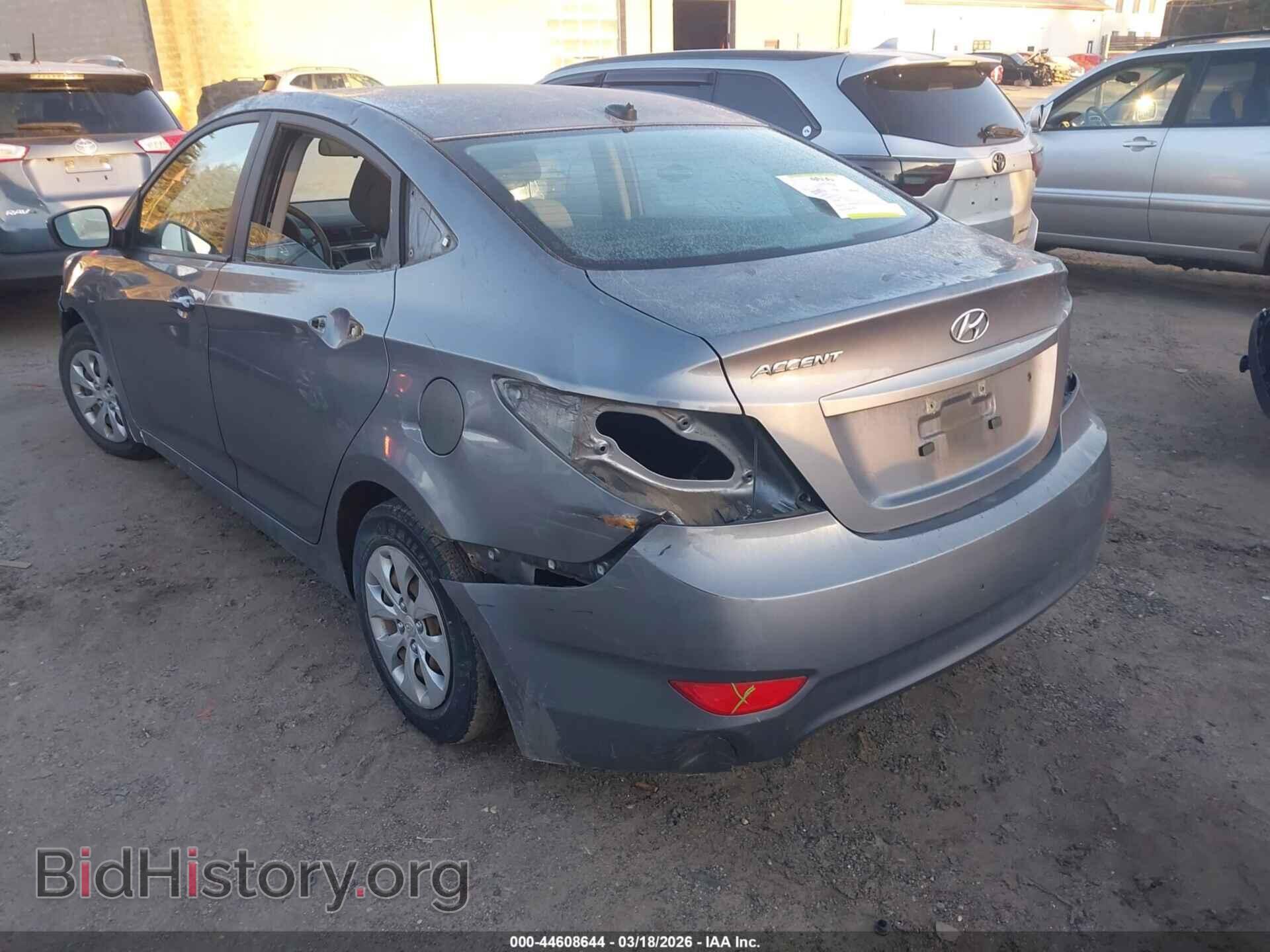 2016 HYUNDAI ACCENT - VIN: KMHCT4AE8GU147364 - Фото 3
