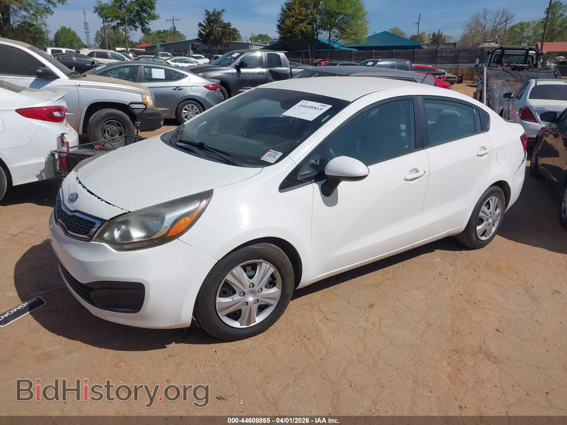 2013 KIA RIO - VIN: KNADN4A33D6123102 - Фото 2