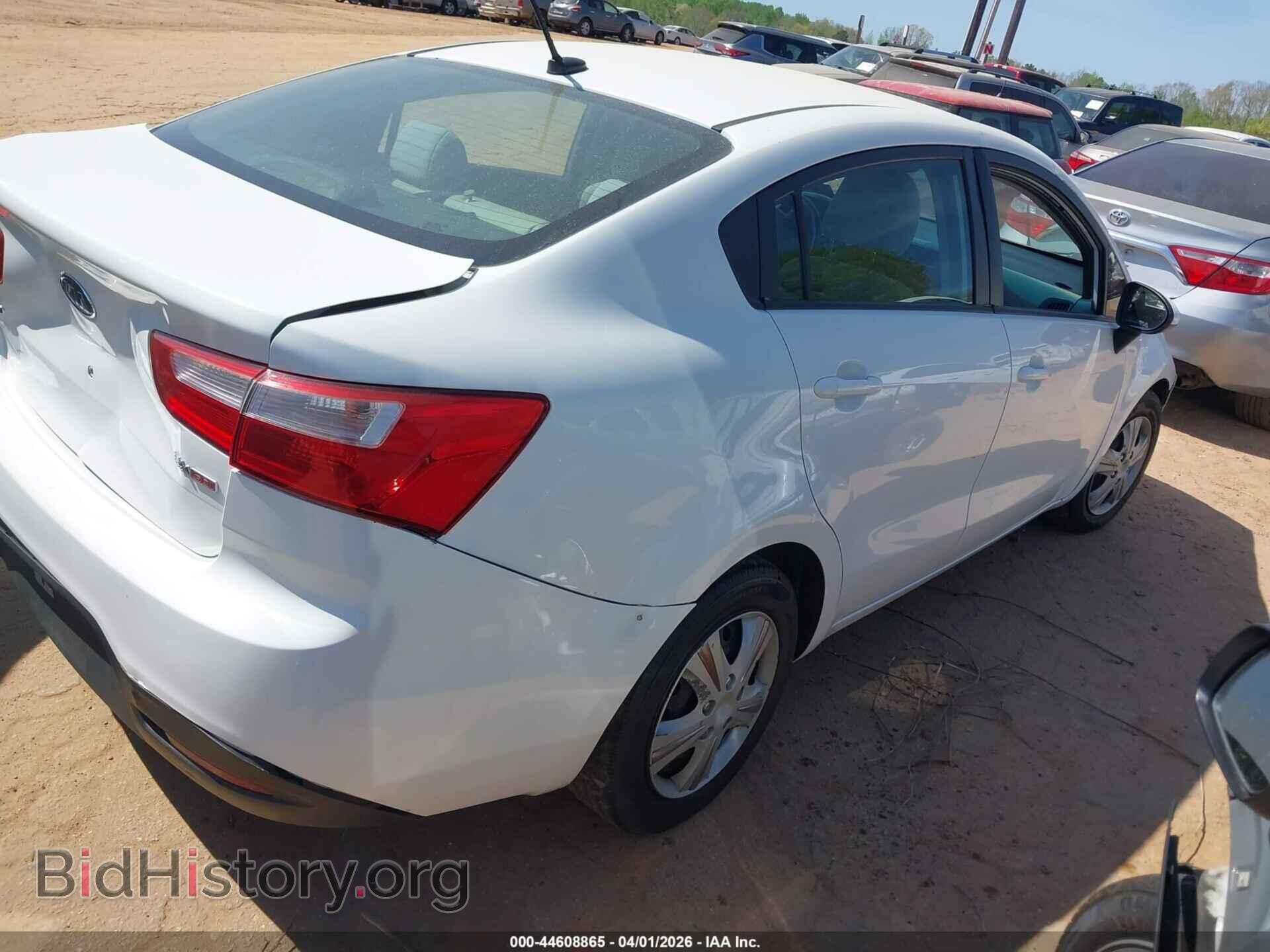 2013 KIA RIO - VIN: KNADN4A33D6123102 - Фото 4