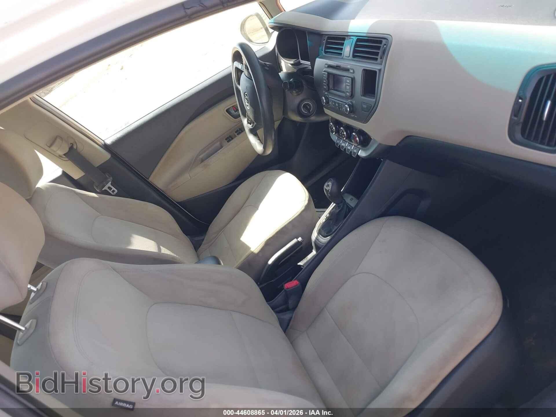 2013 KIA RIO - VIN: KNADN4A33D6123102 - Фото 5