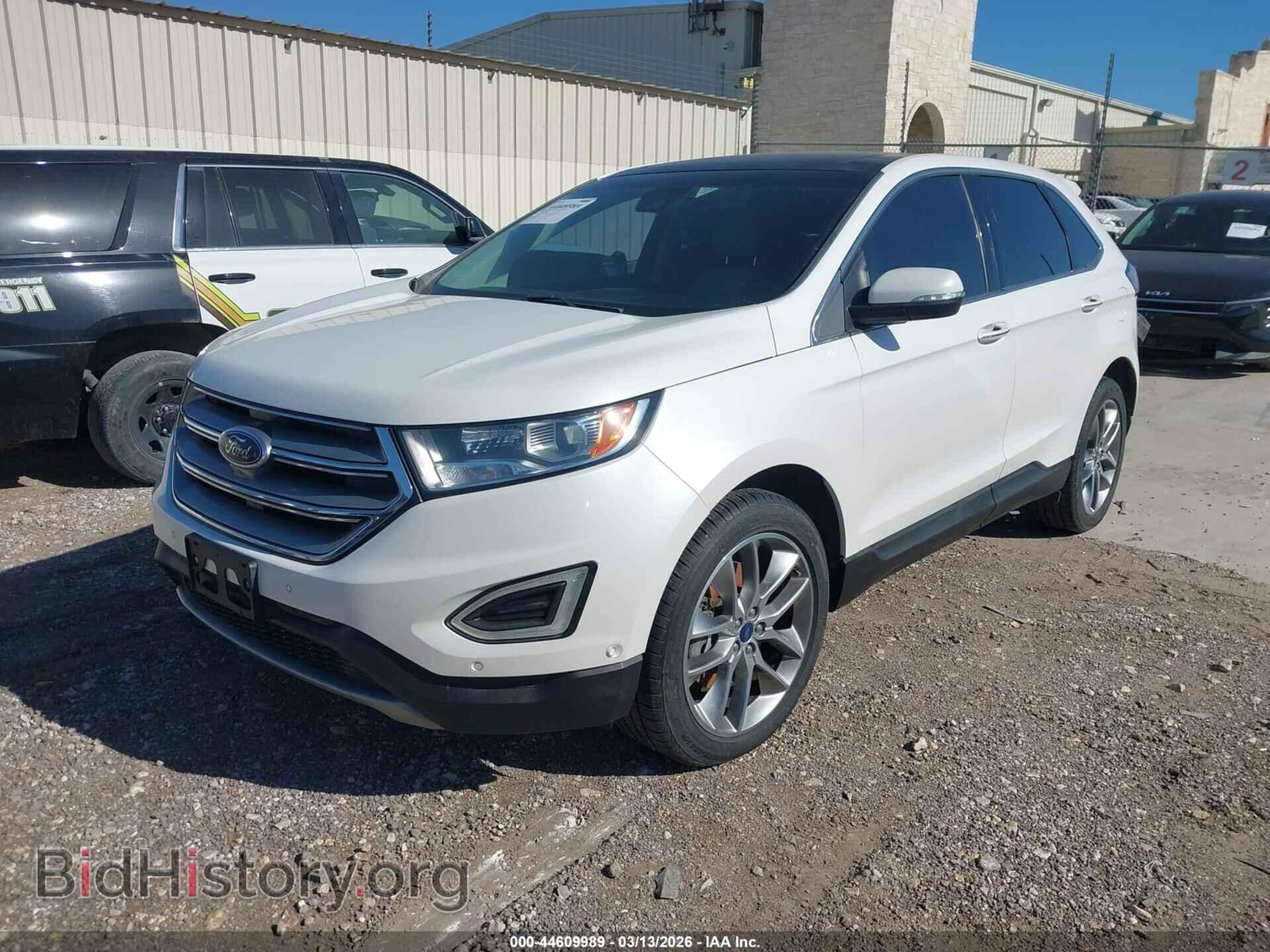 2015 FORD EDGE - VIN: 2FMPK4K96FBC12450 - Фото 2