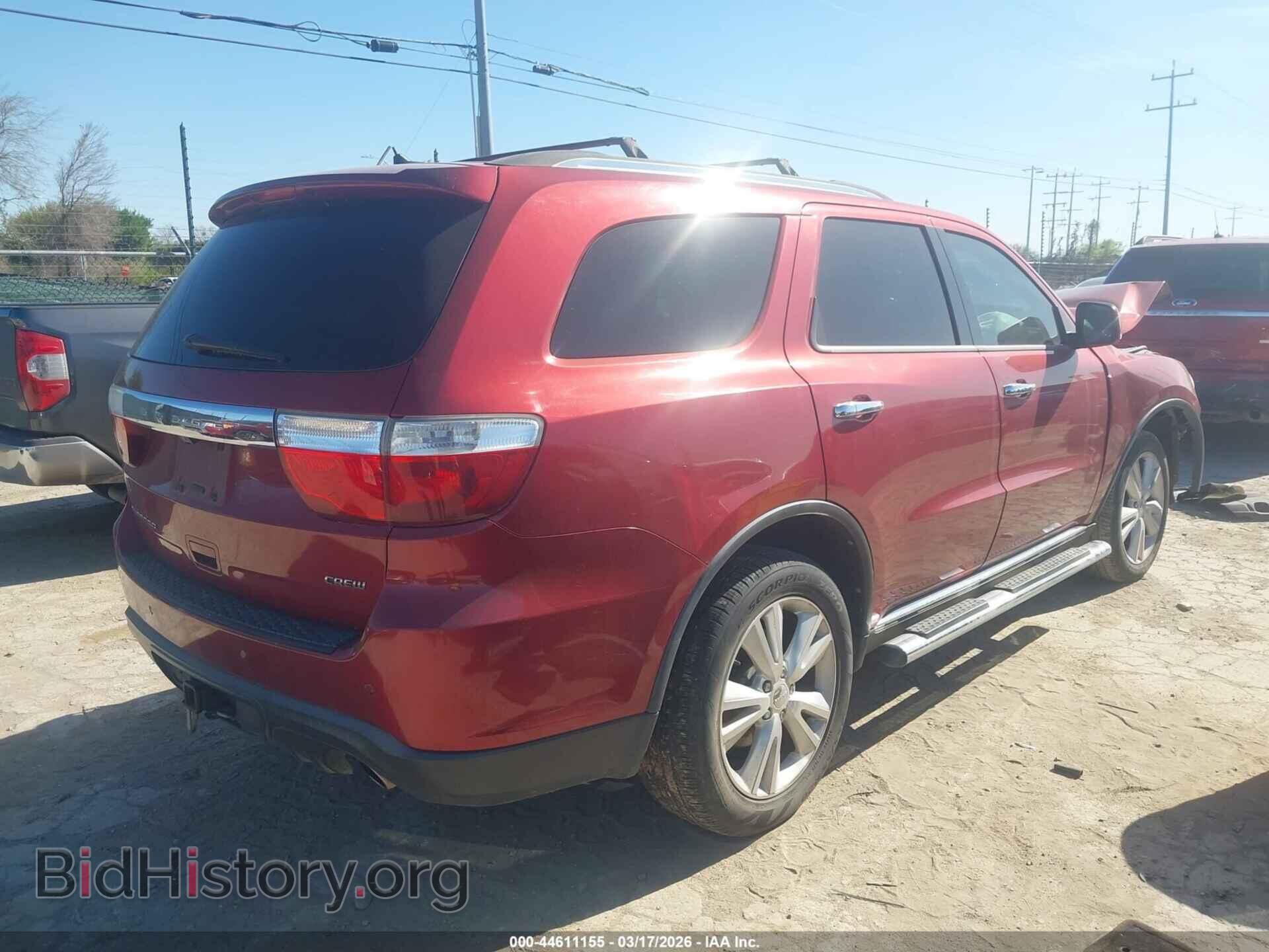 2013 DODGE DURANGO - VIN: 1C4RDHDG3DC617382 - Фото 4