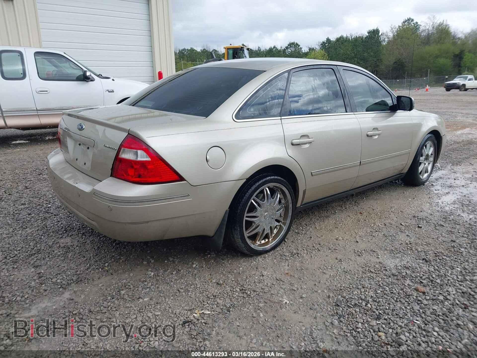 2006 FORD FIVE HUNDRED - VIN: 1FAFP25116G147713 - Фото 4