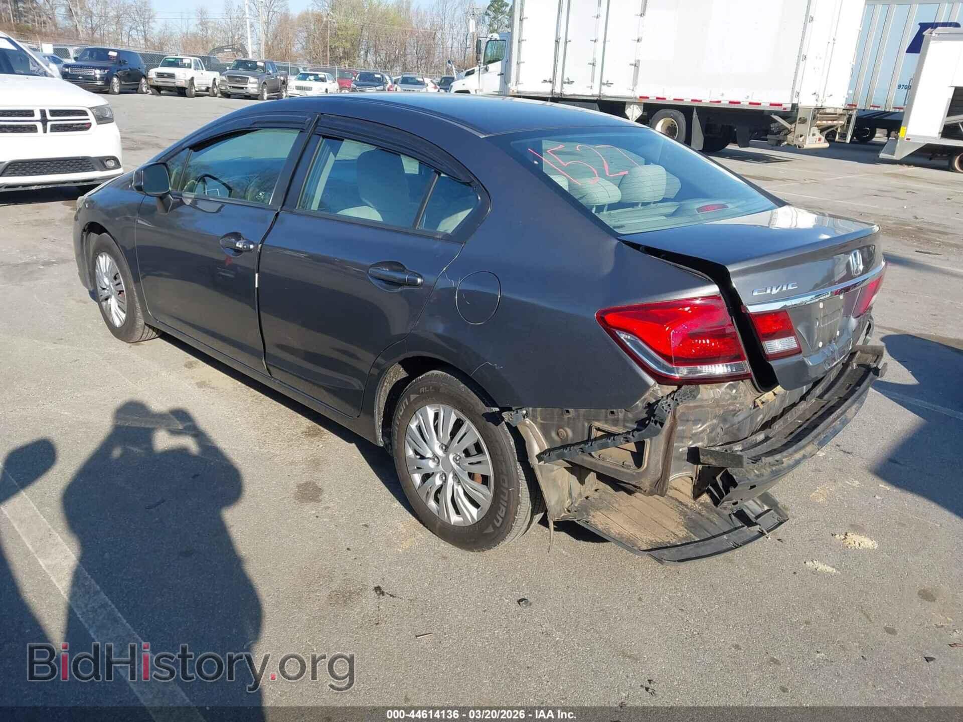 2013 HONDA CIVIC - VIN: 2HGFB2F51DH507995 - Фото 3