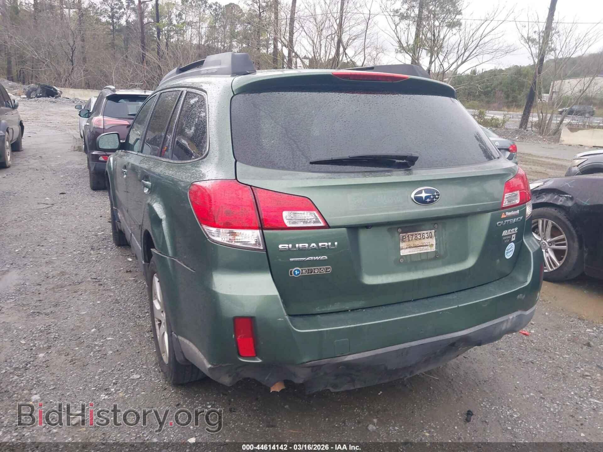 2012 SUBARU OUTBACK - VIN: 4S4BRBGC3C3214697 - Фото 3