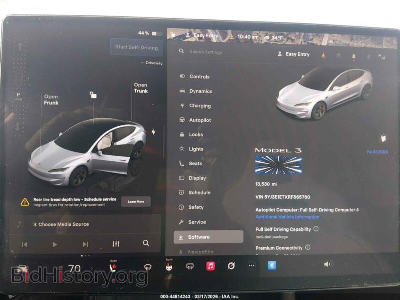 2024 Tesla MODEL 3 (VIN 5YJ3E1ETXRF865760) — фото 7 из 18